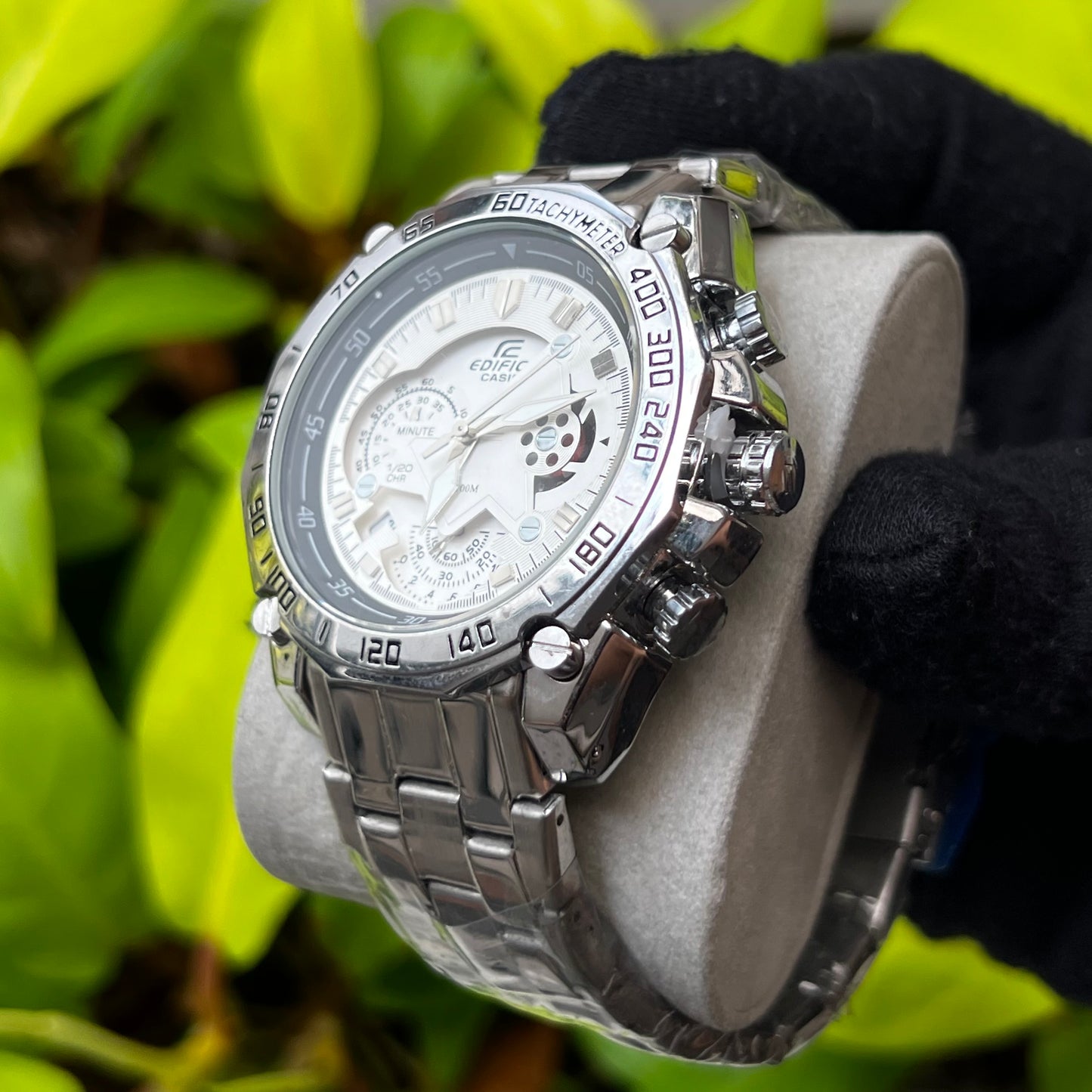 CASIO EDIFICE 550D FUNCIONAL PARA HOMBRE REF-PB