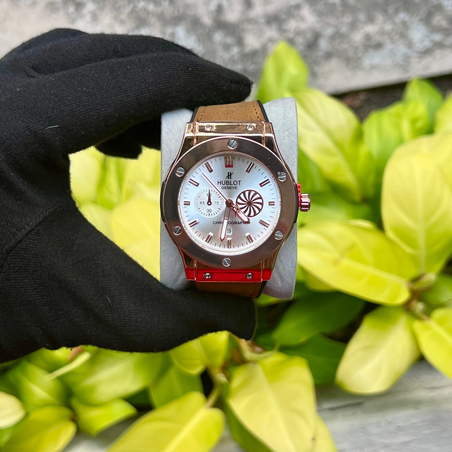 HUBLOT GENEVE CUERO PARA HOMBRE REF-MRB