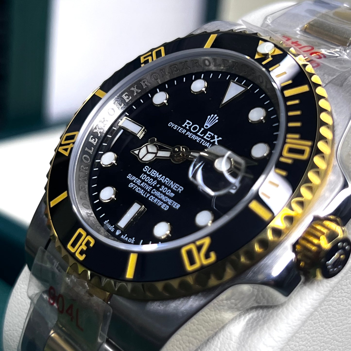 RLX SUBMARINER 1.1 TWO TONE AUTOMÁTICO PARA HOMBRE REF BN