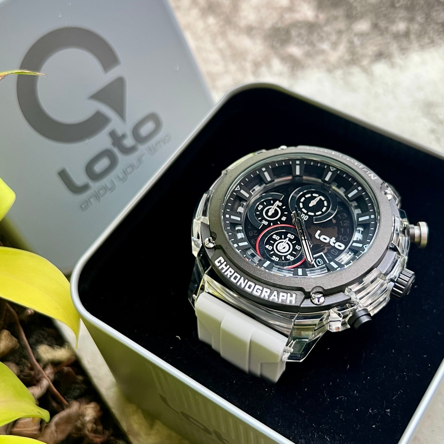 LOTO ORIGINAL PARA HOMBRE CRONÓGRAFO REF-2433 GN