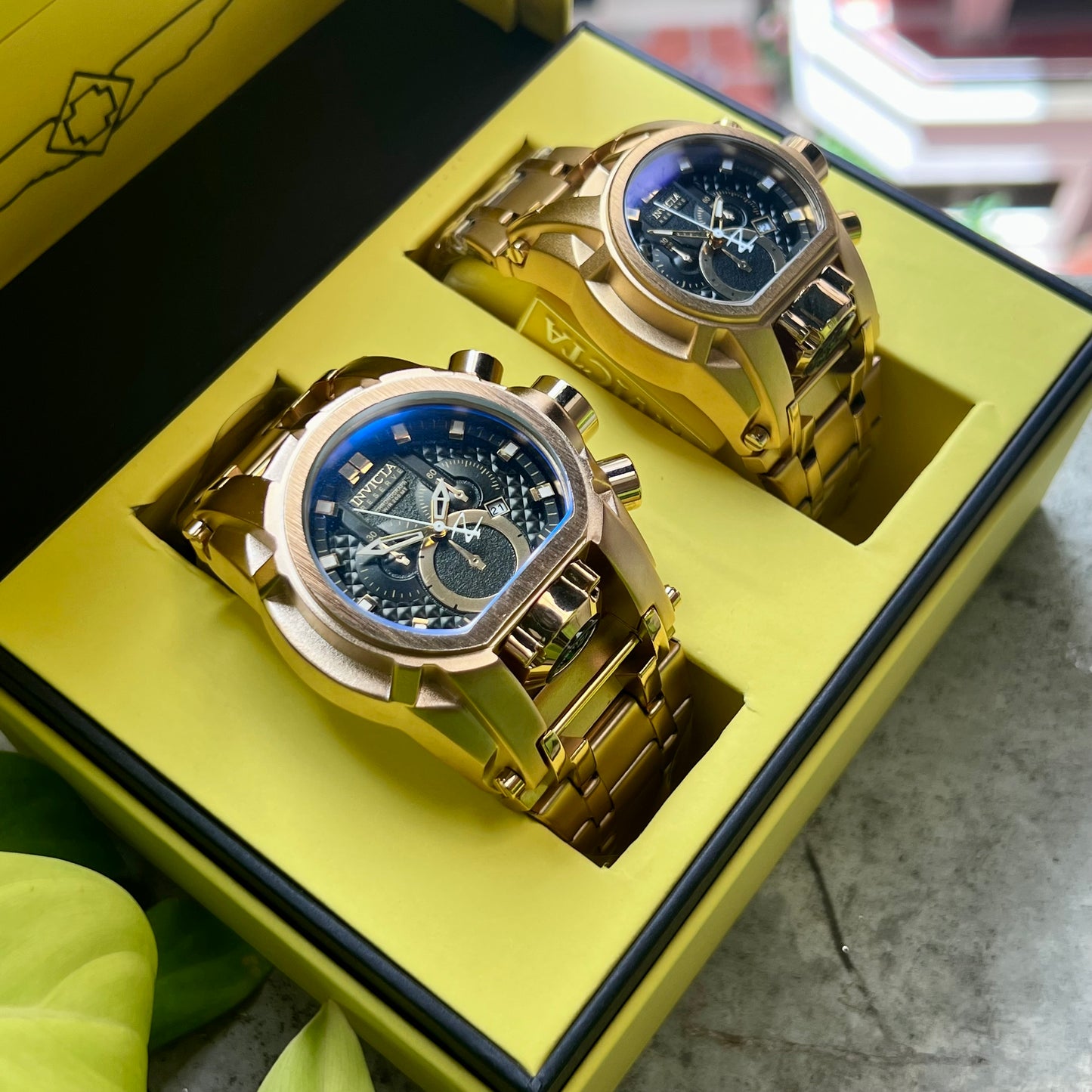 INVICTA BOLT ACERO PAREJA REF-D2N