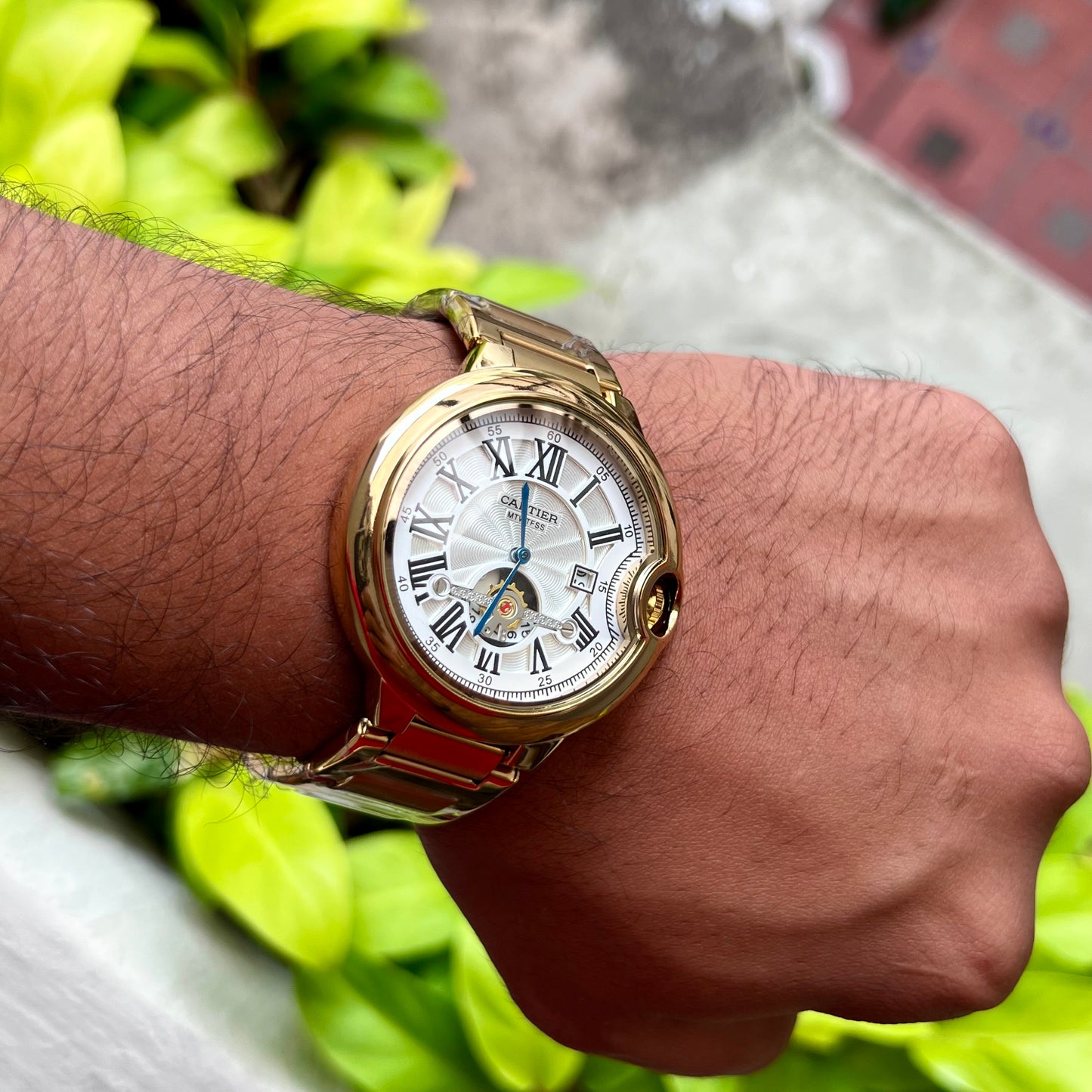 CARTIER ROMANO PARA HOMBRE REF-D2B