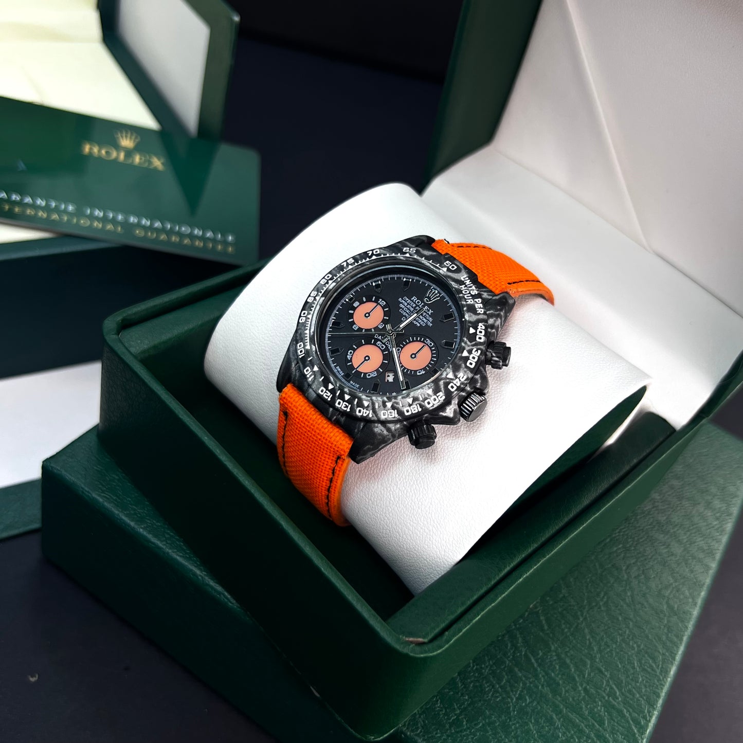 RLX DAYTONA CARBÓN DE LONA PARA HOMBRE REF-ON