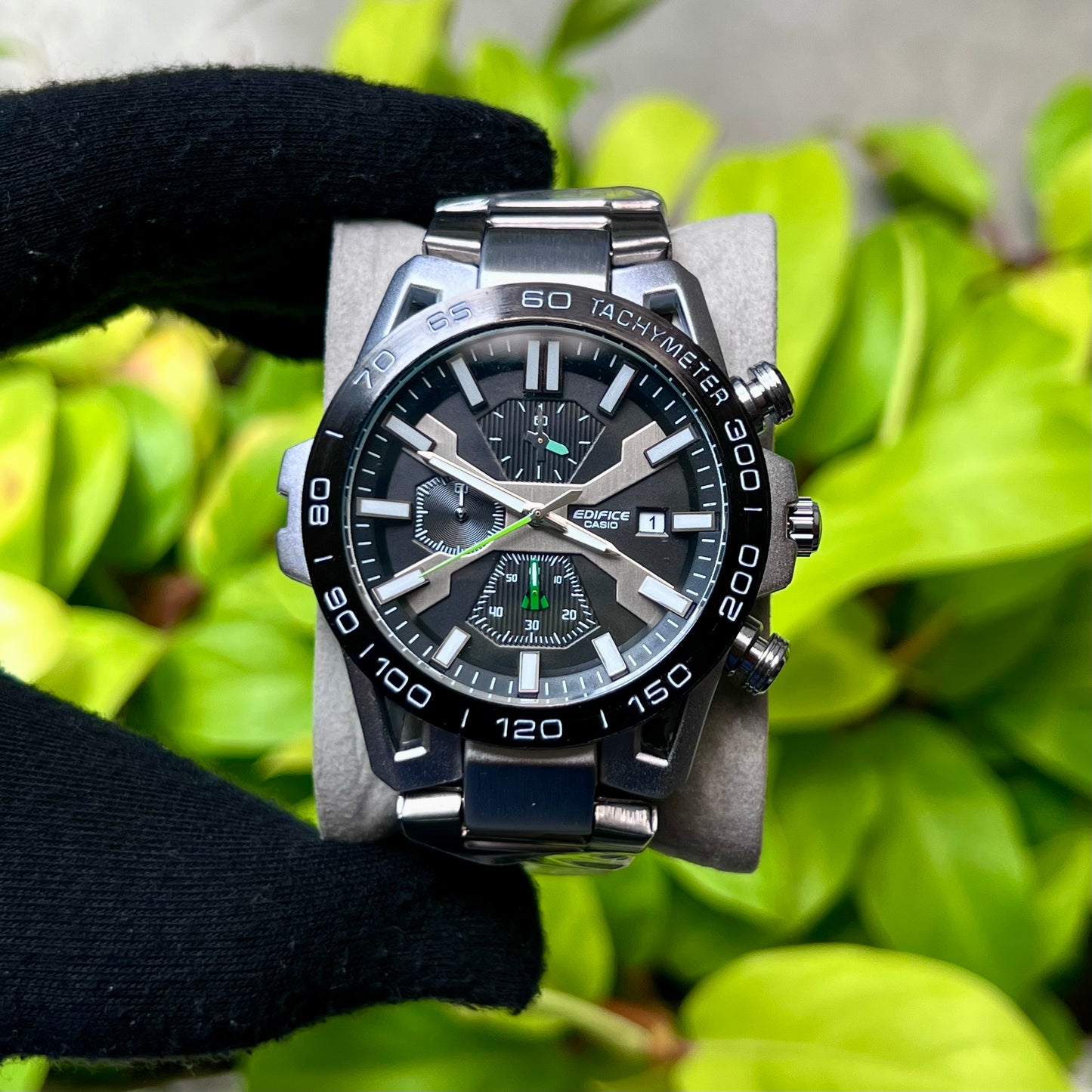 CASIO EDIFICE FUNCIONAL PARA HOMBRE REF EQB2000-PNV