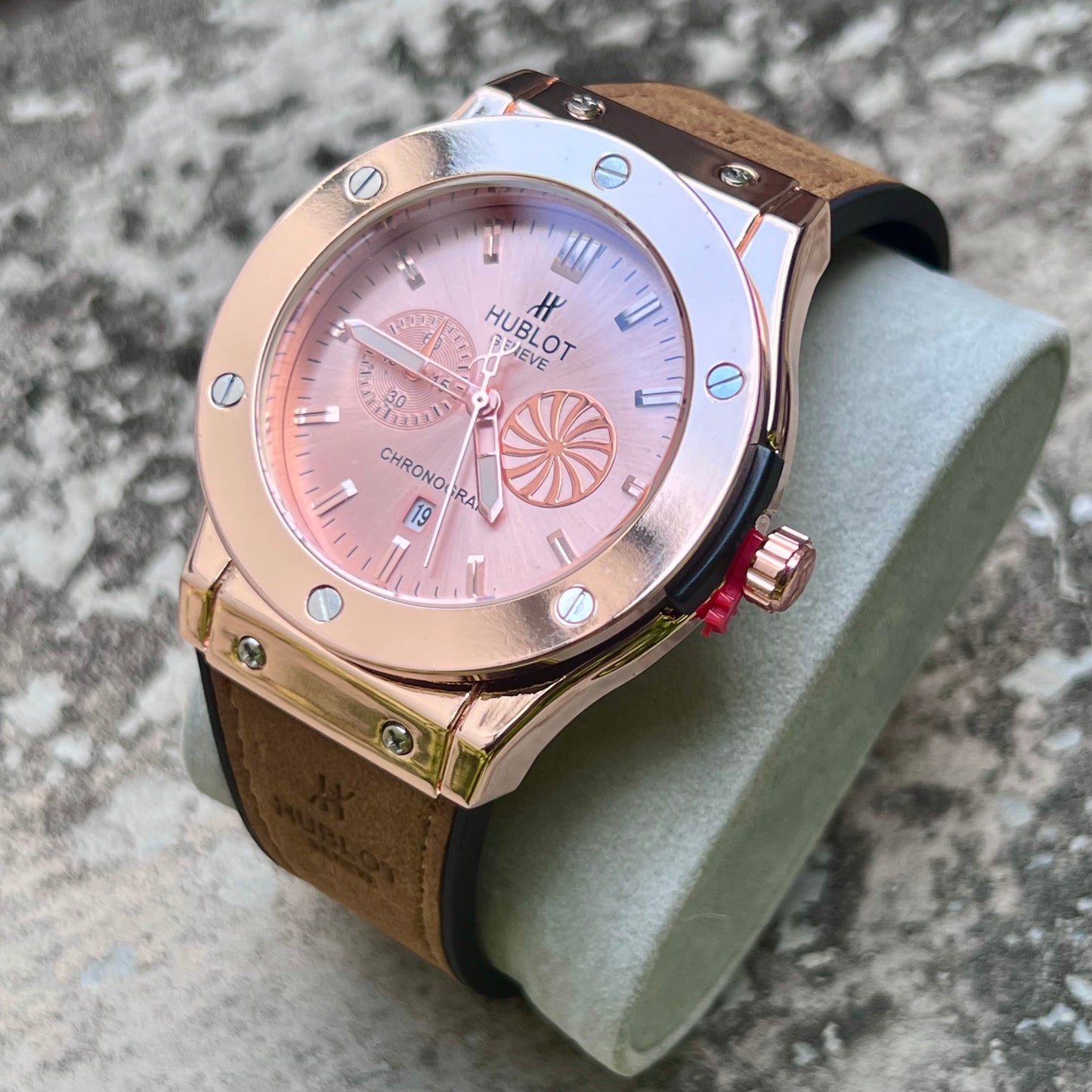 HUBLOT GENEVE CUERO PARA HOMBRE REF-MR2