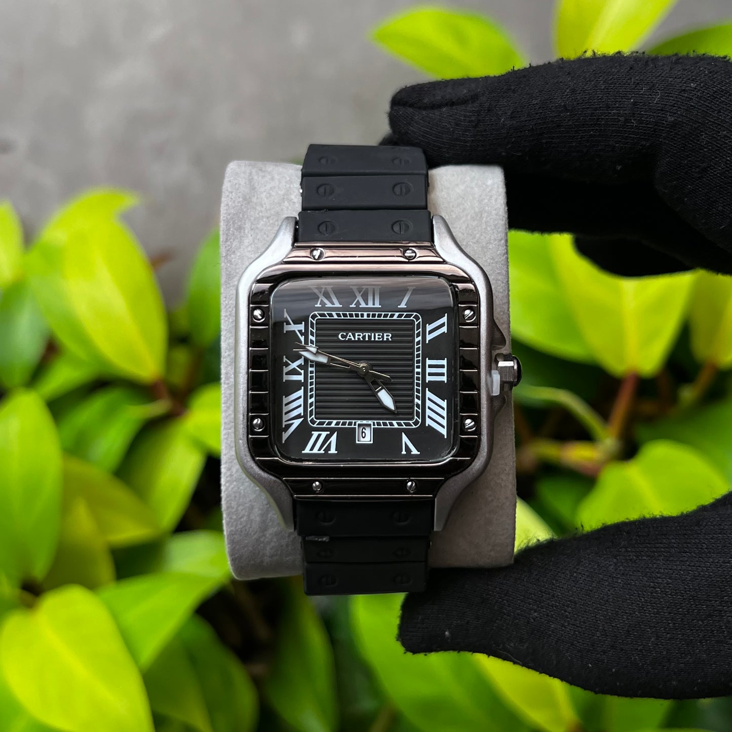 CARTIER SANTOS EN SILICONA PARA HOMBRE REF-NBN