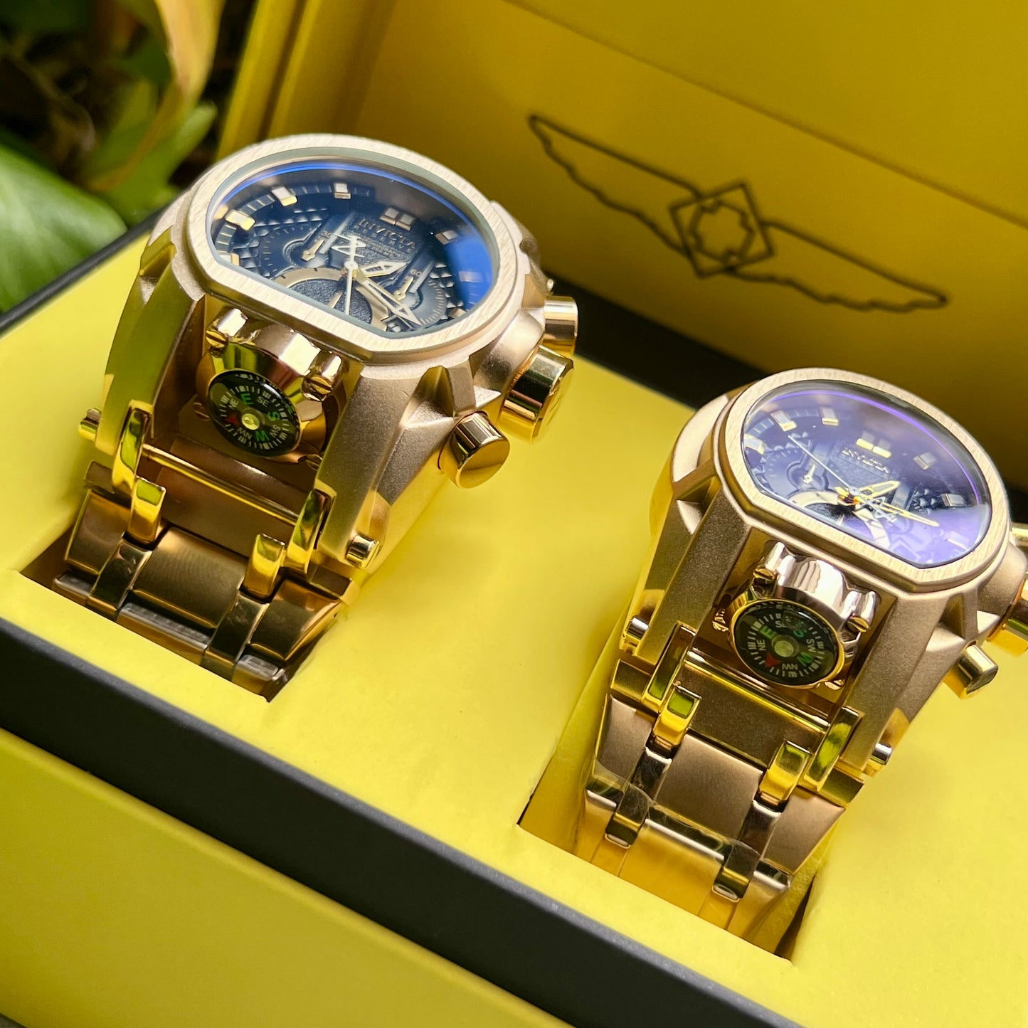 INVICTA BOLT ACERO PAREJA REF-DA