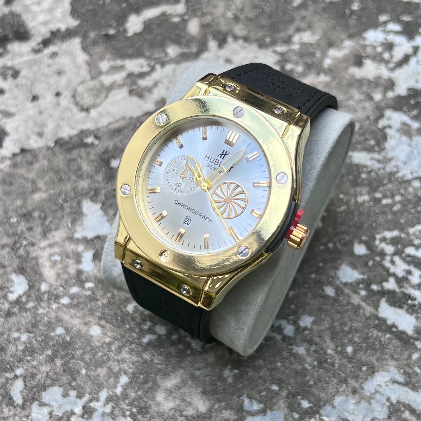 HUBLOT GENEVE CUERO PARA HOMBRE REF-MDB