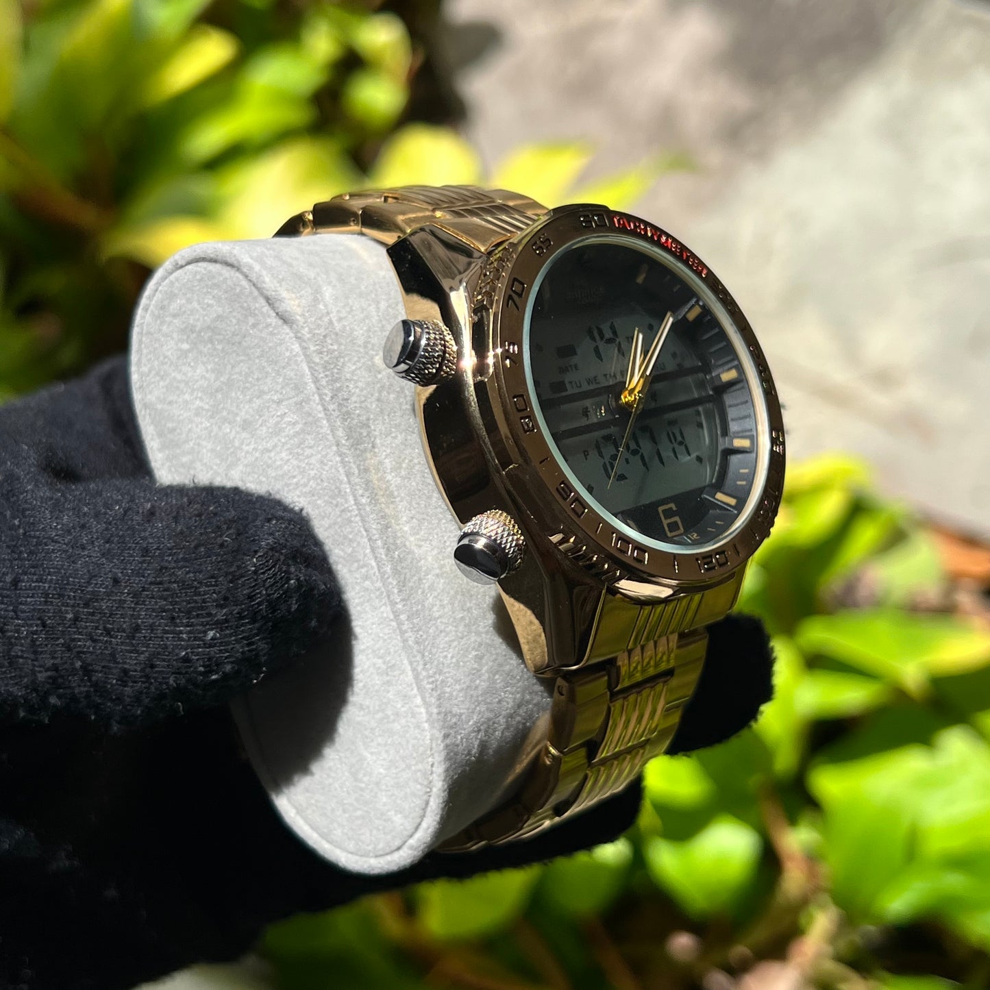 CASIO EDIFICE DOBLE HORA PARA HOMBRE REF D2N