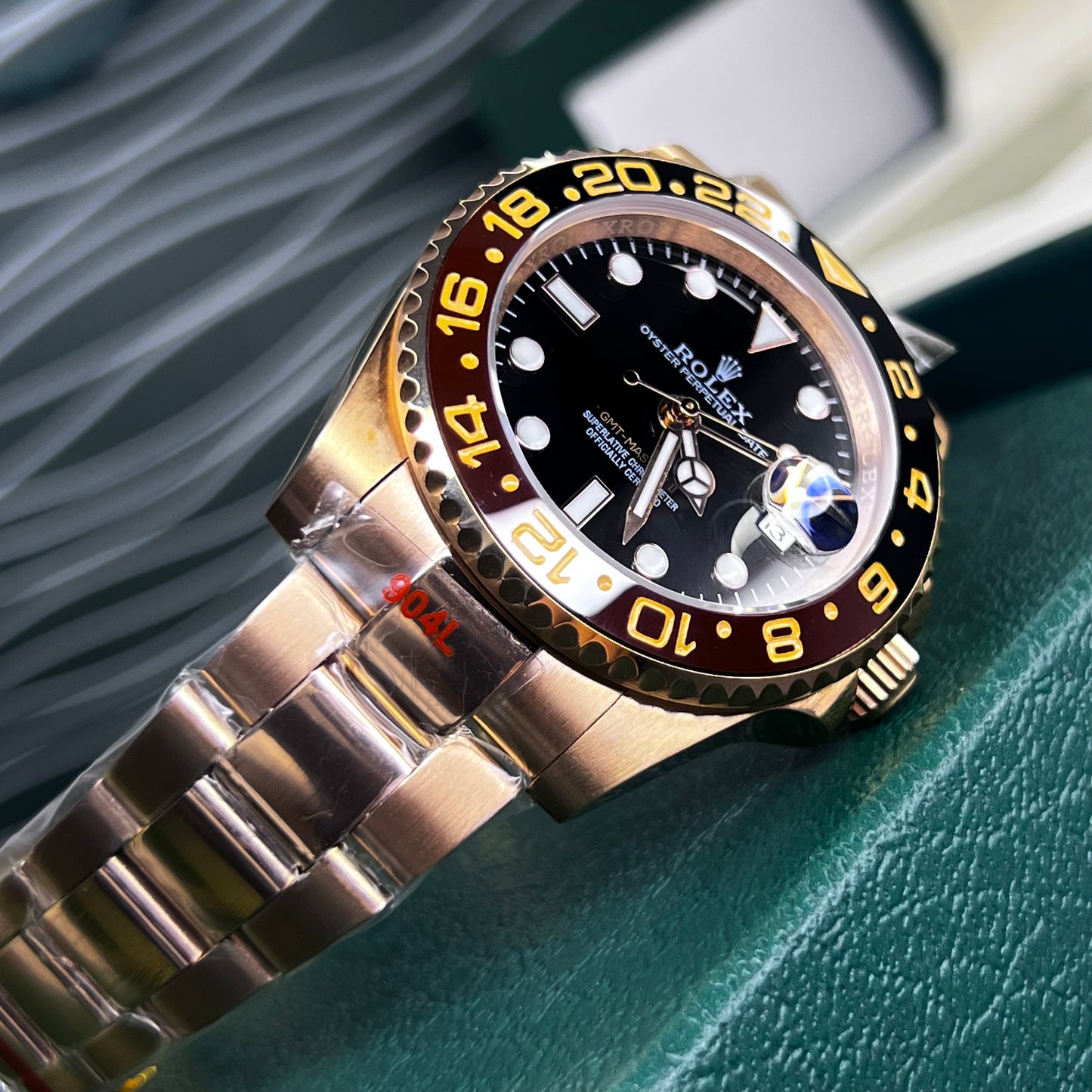 RLX GMT MÁSTER ll 1.1 AUTOMÁTICO PARA HOMBRE REF - ROOT BEER