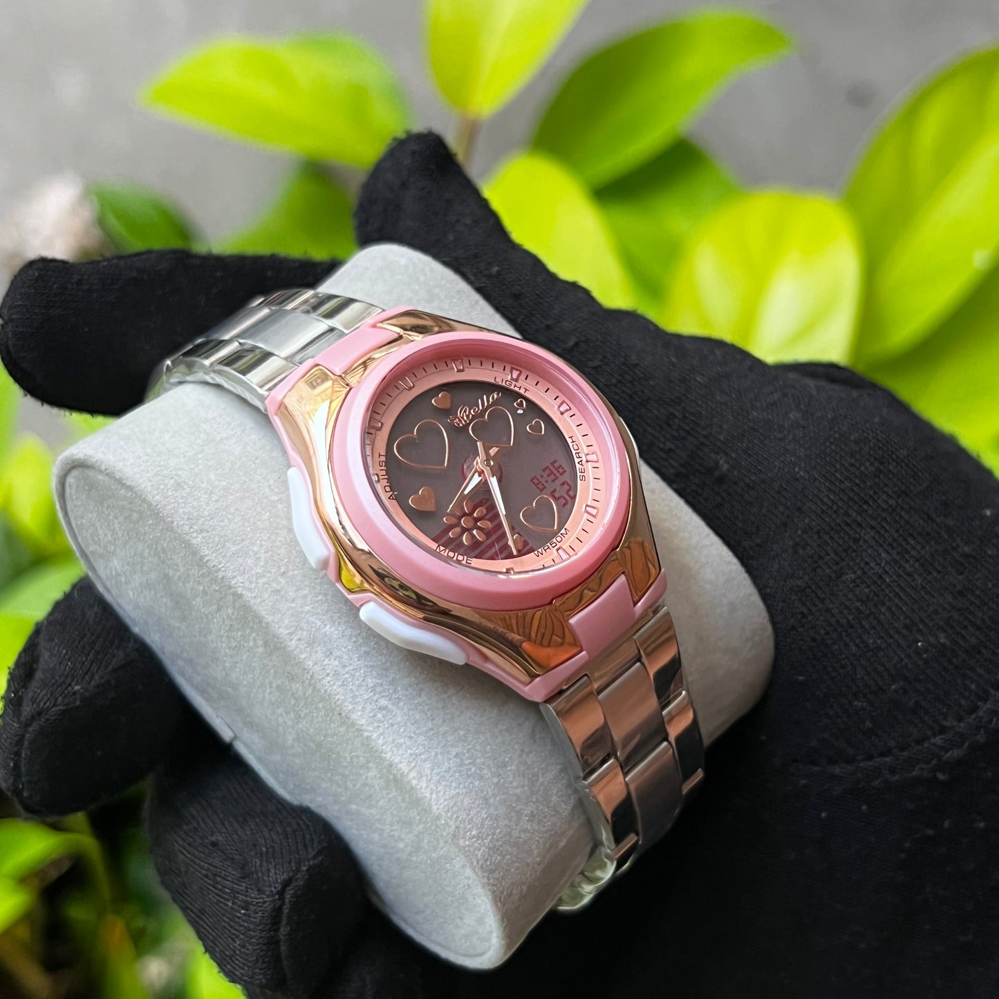 CASIO LADY-G METÁLICO PARA DAMA REF-PR