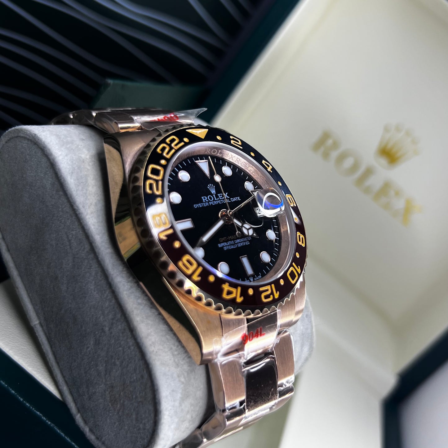 RLX GMT MÁSTER ll 1.1 AUTOMÁTICO PARA HOMBRE REF - ROOT BEER