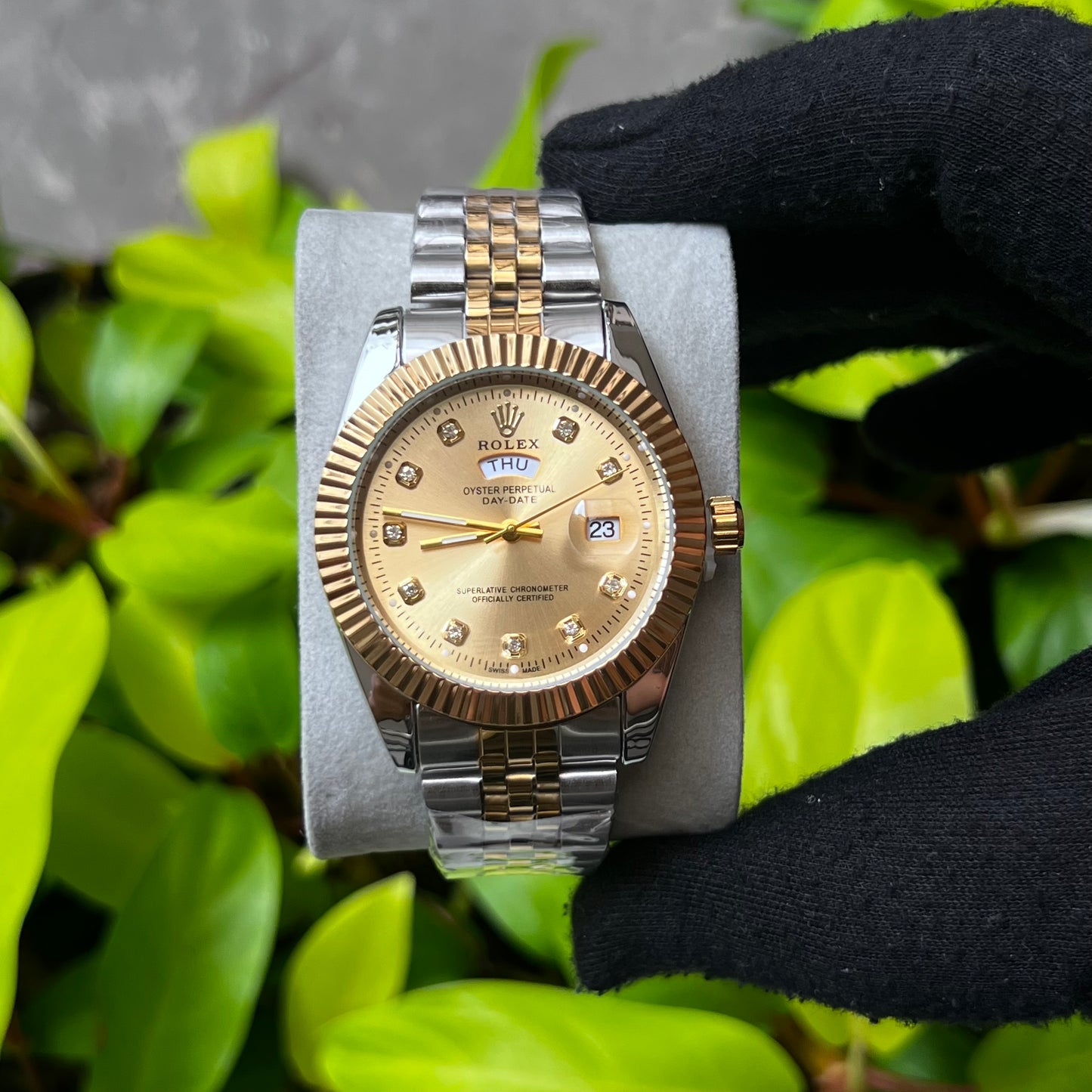 RLX OYSTER PERPETUAL PARA HOMBRE REF DAY DATE B-D2
