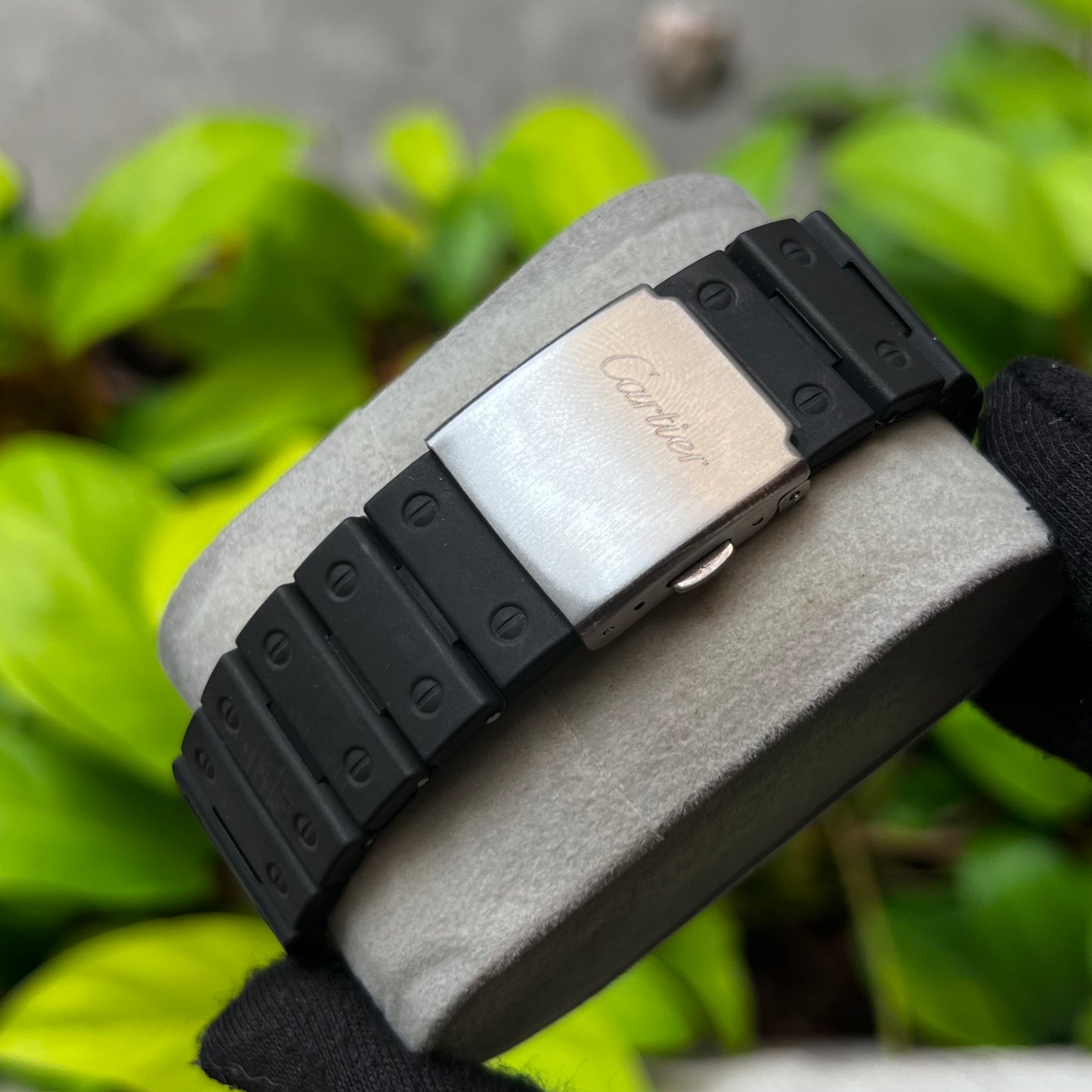 CARTIER SANTOS EN SILICONA PARA HOMBRE REF-NRN