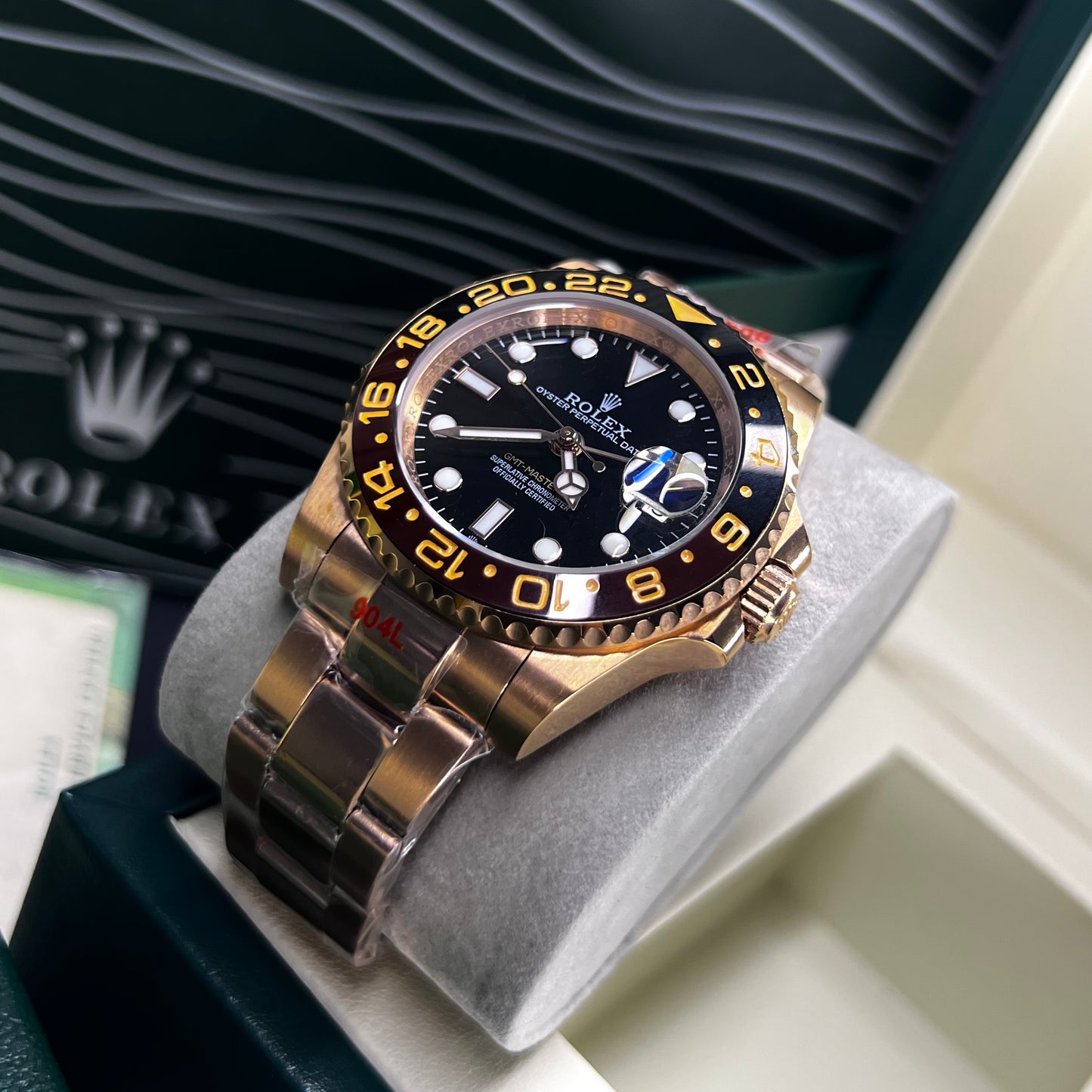 RLX GMT MÁSTER ll 1.1 AUTOMÁTICO PARA HOMBRE REF - ROOT BEER