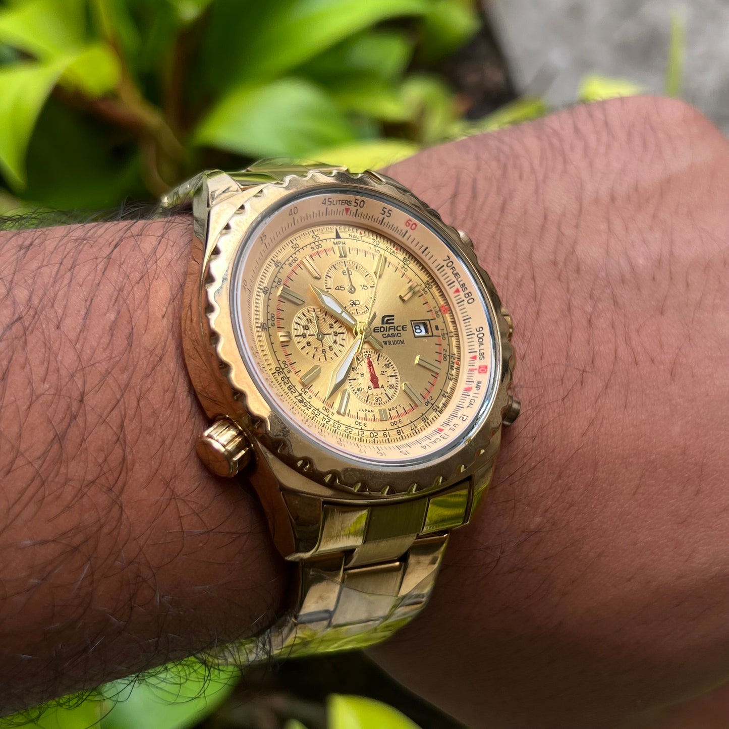 CASIO EDIFICE PARA HOMBRE REF-D3