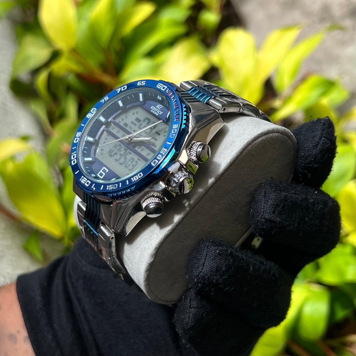CASIO EDIFICE DOBLE HORA PARA HOMBRE REF BA2