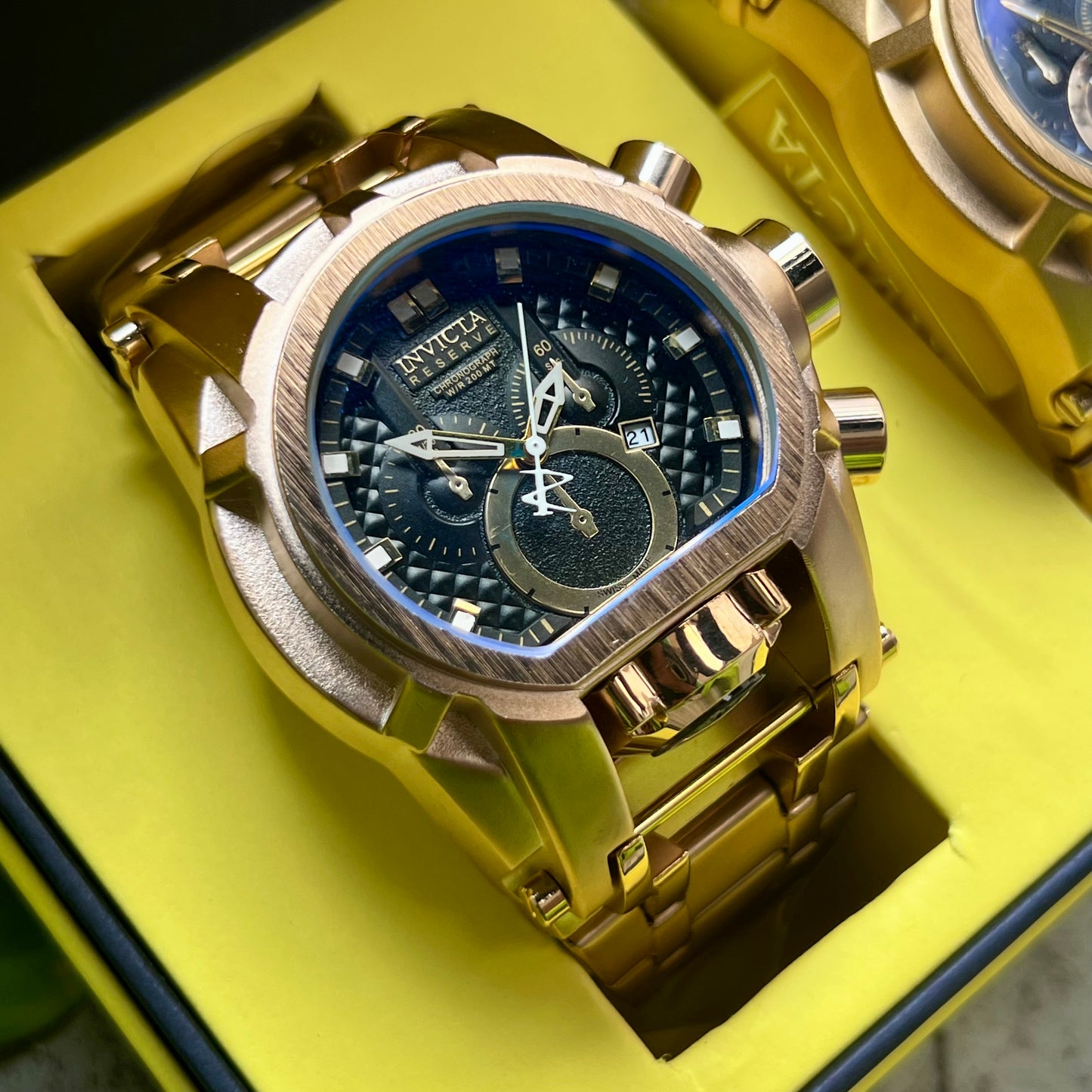 INVICTA BOLT ACERO PAREJA REF-D2N
