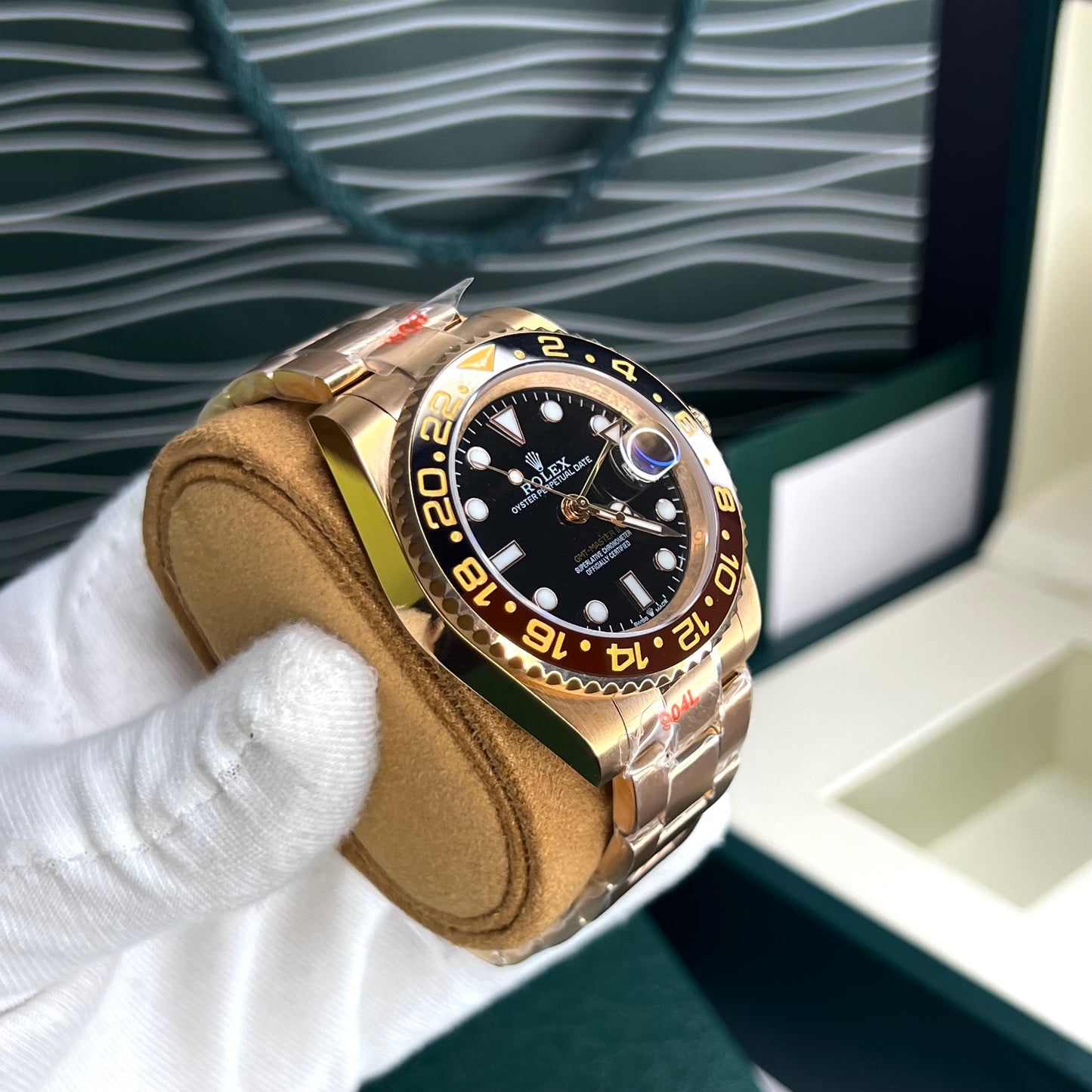 RLX GMT MÁSTER ll 1.1 AUTOMÁTICO PARA HOMBRE REF - ROOT BEER
