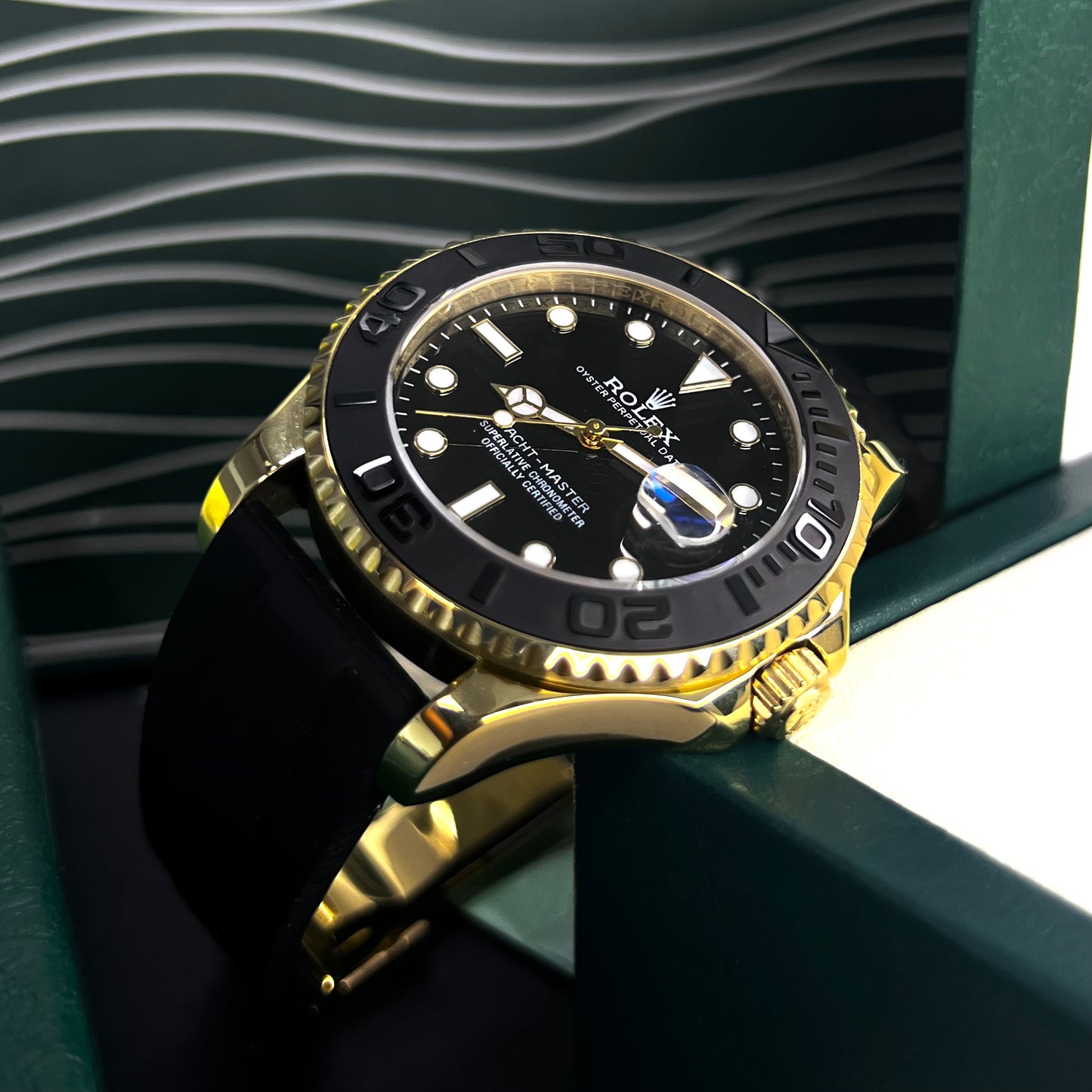 RLX YACHT MÁSTER 1.1 OYSTERFLEX AUTOMÁTICO PARA HOMBRE