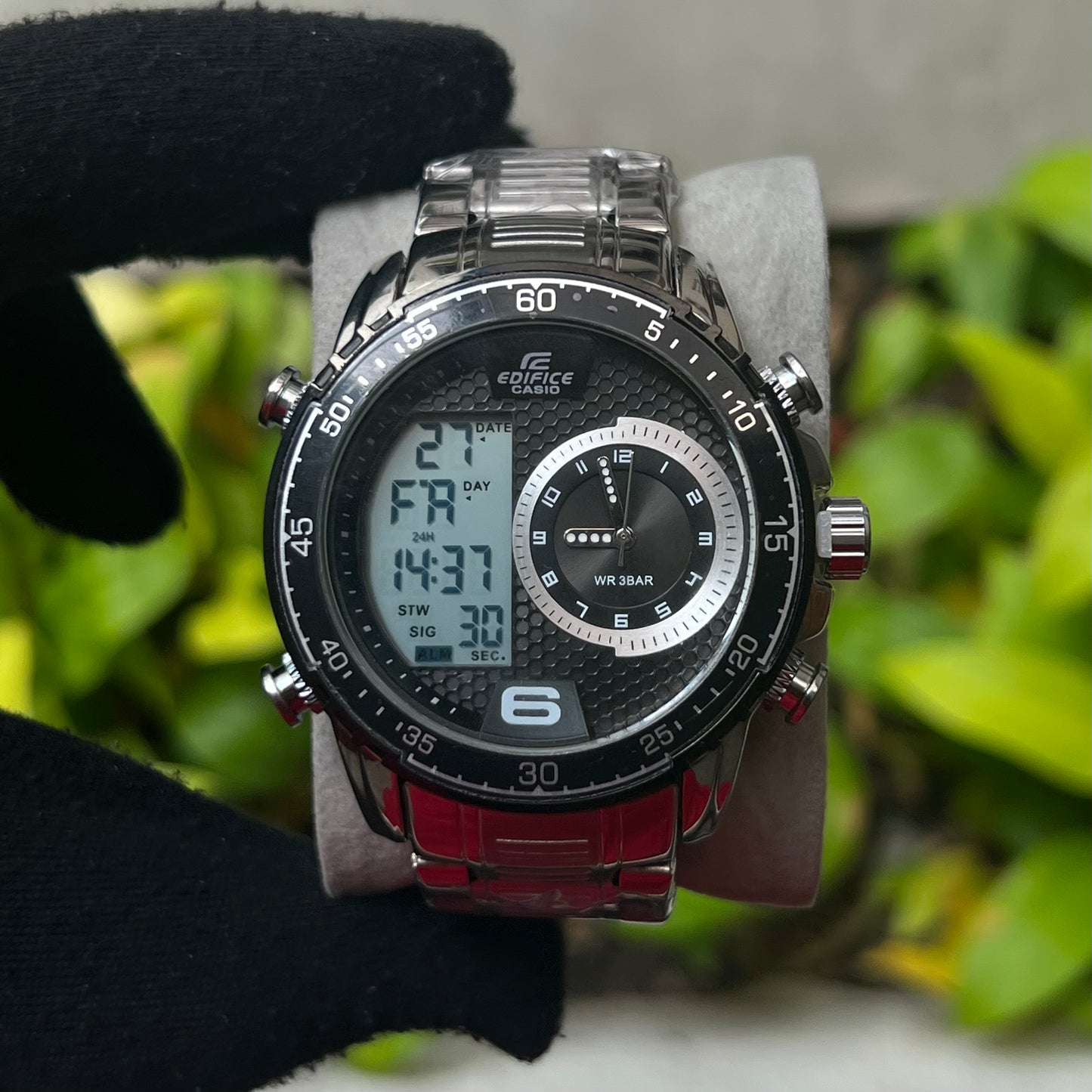 CASIO EDIFICE DOBLE HORA PARA HOMBRE REF PN2