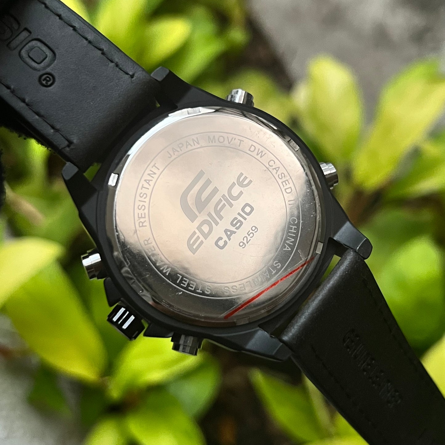 CASIO EDIFICE DOBLRE HORA PARA HOMBRE REF N3