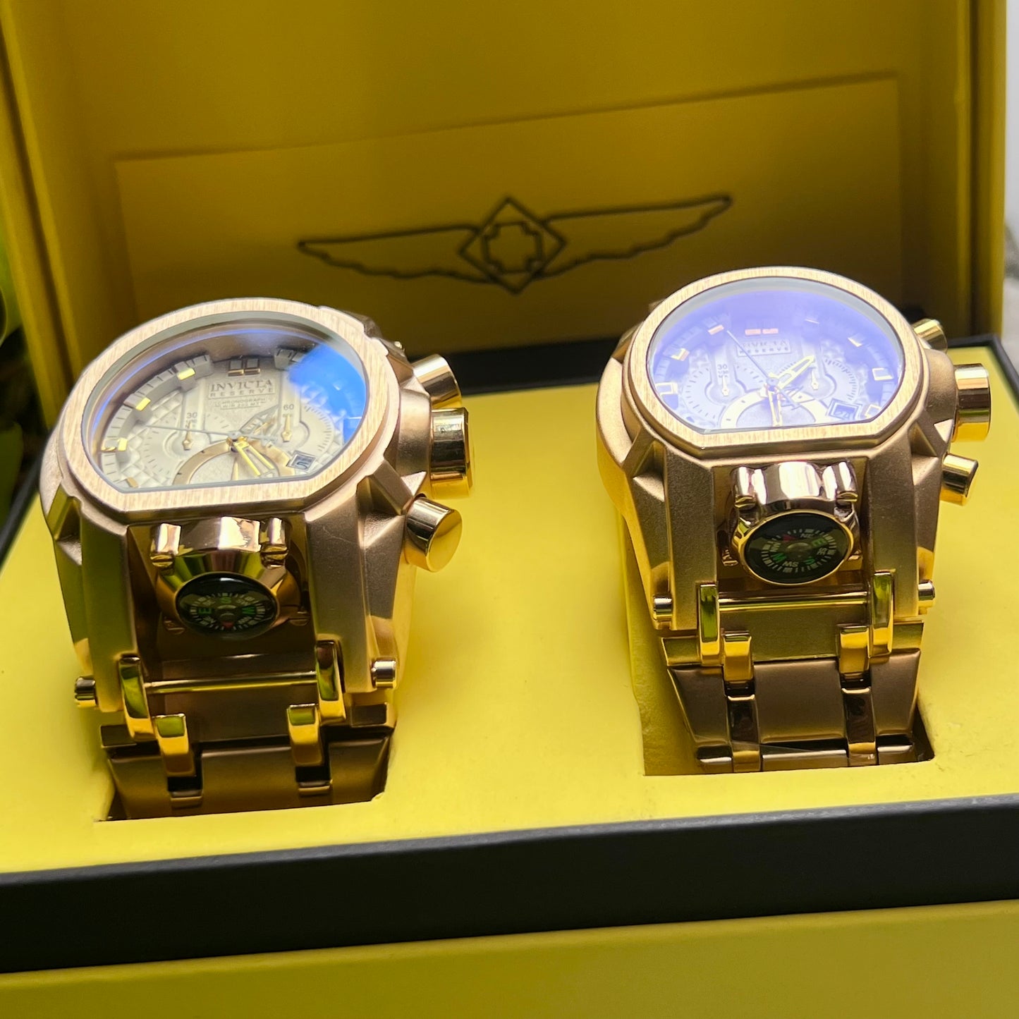 INVICTA BOLT ACERO PAREJA REF-D2B