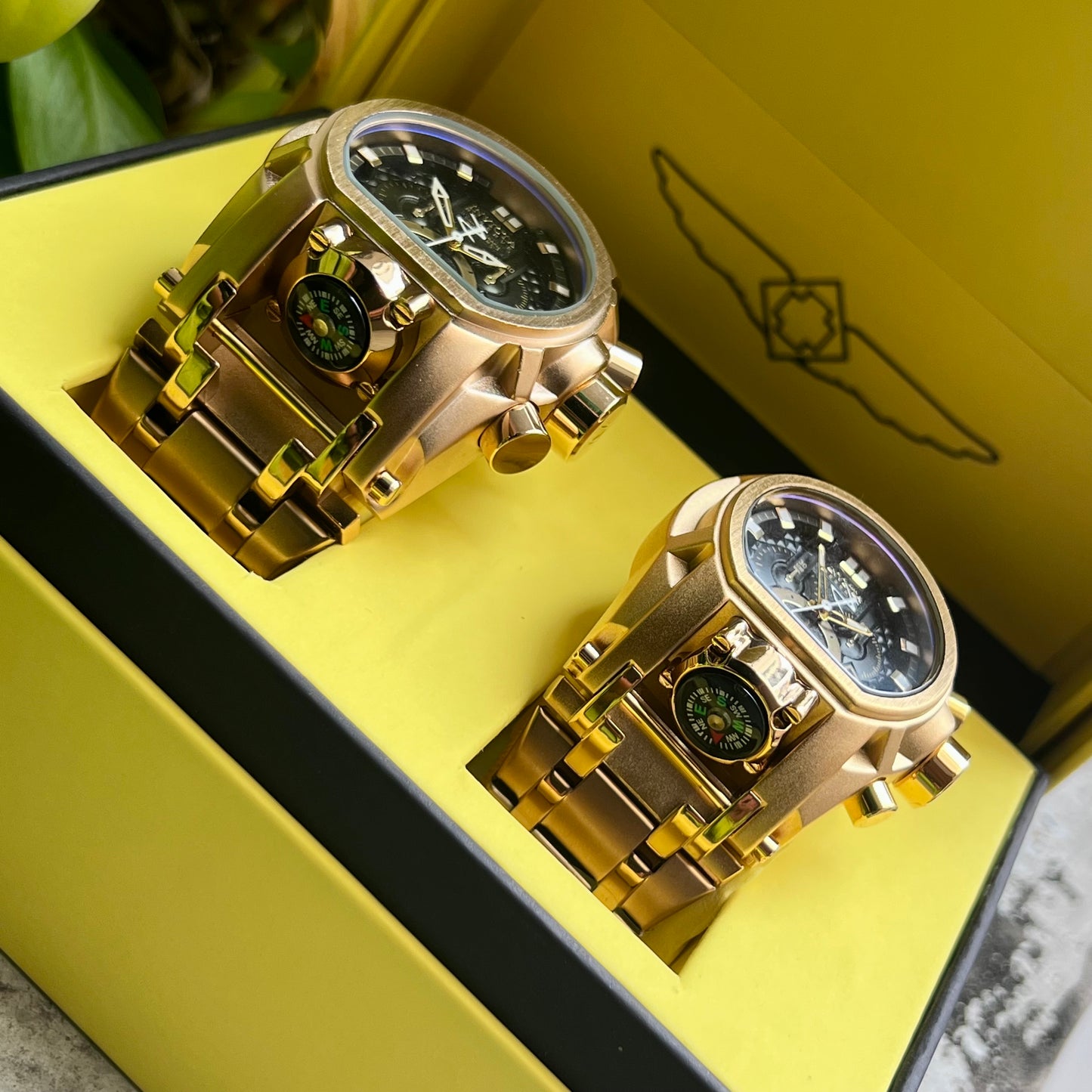 INVICTA BOLT ACERO PAREJA REF-D2N