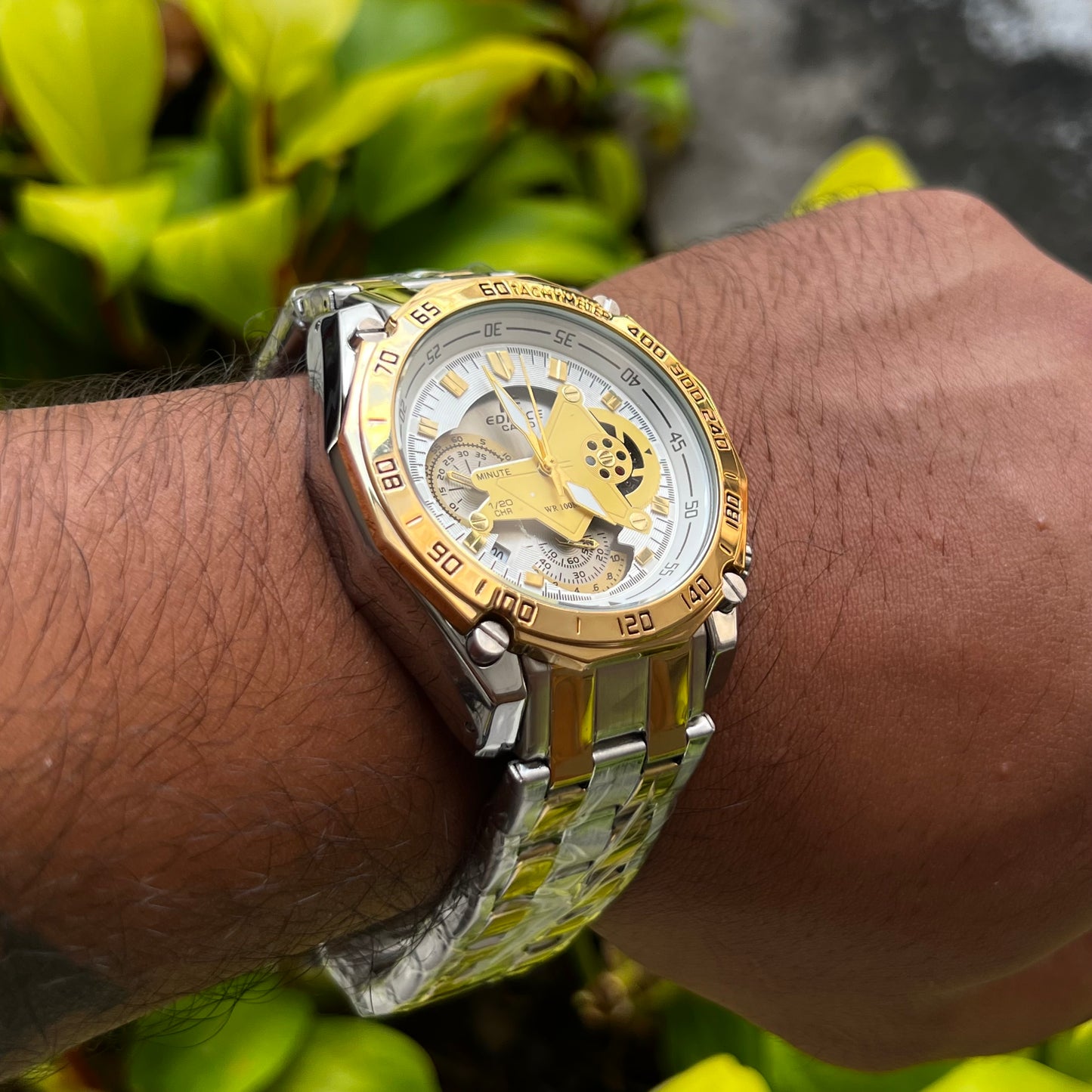 CASIO EDIFICE 550D FUNCIONAL PARA HOMBRE REF-B
