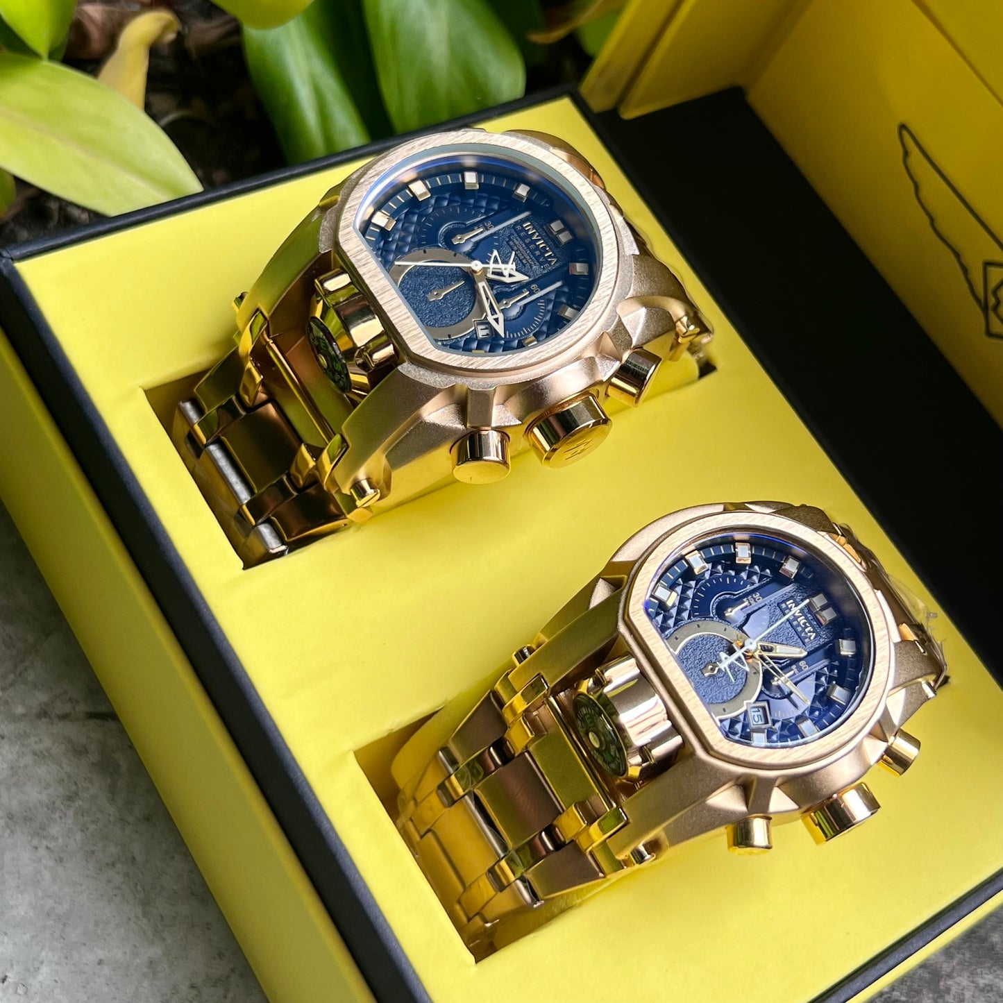 INVICTA BOLT ACERO PAREJA REF-DA