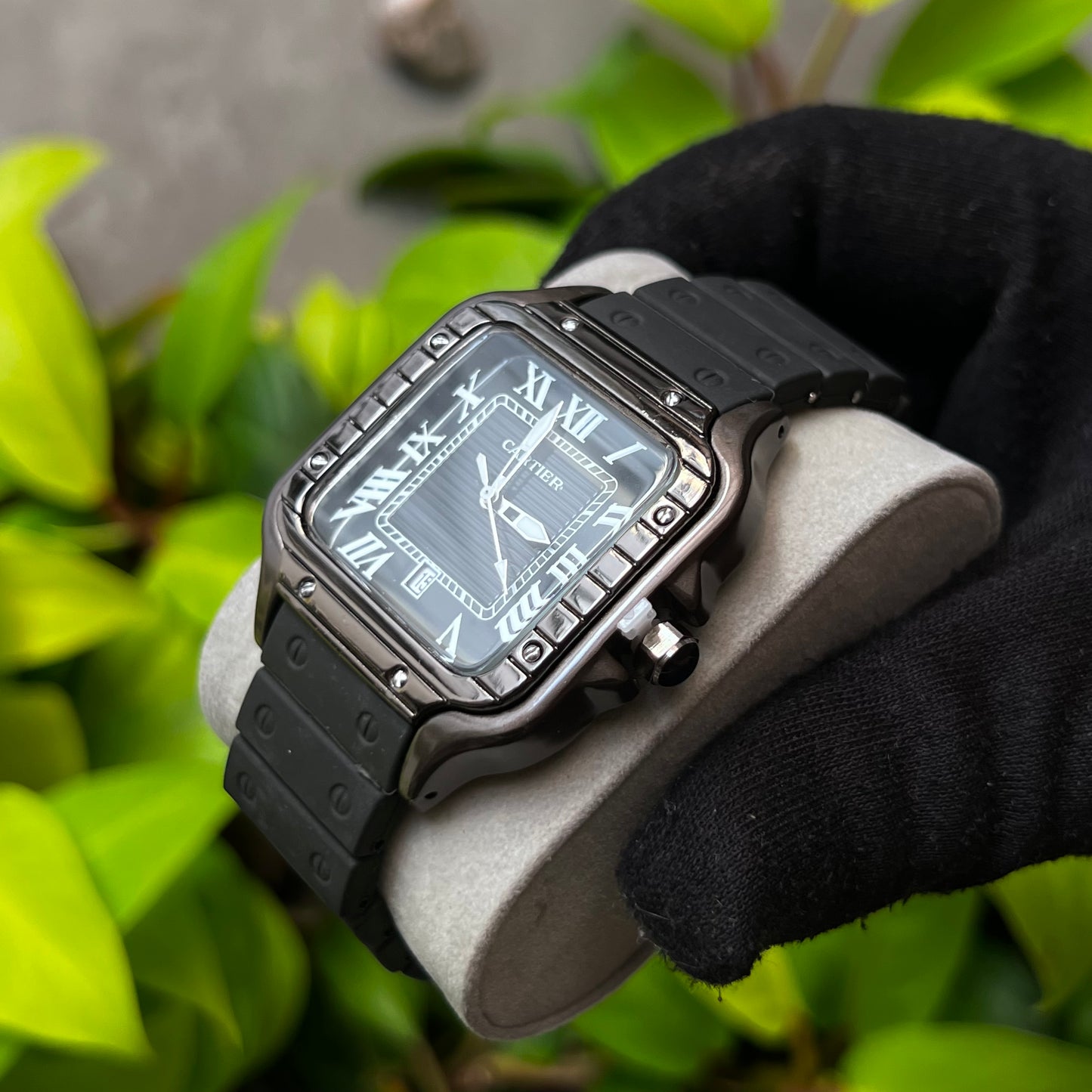 CARTIER SANTOS EN SILICONA PARA HOMBRE REF-N3