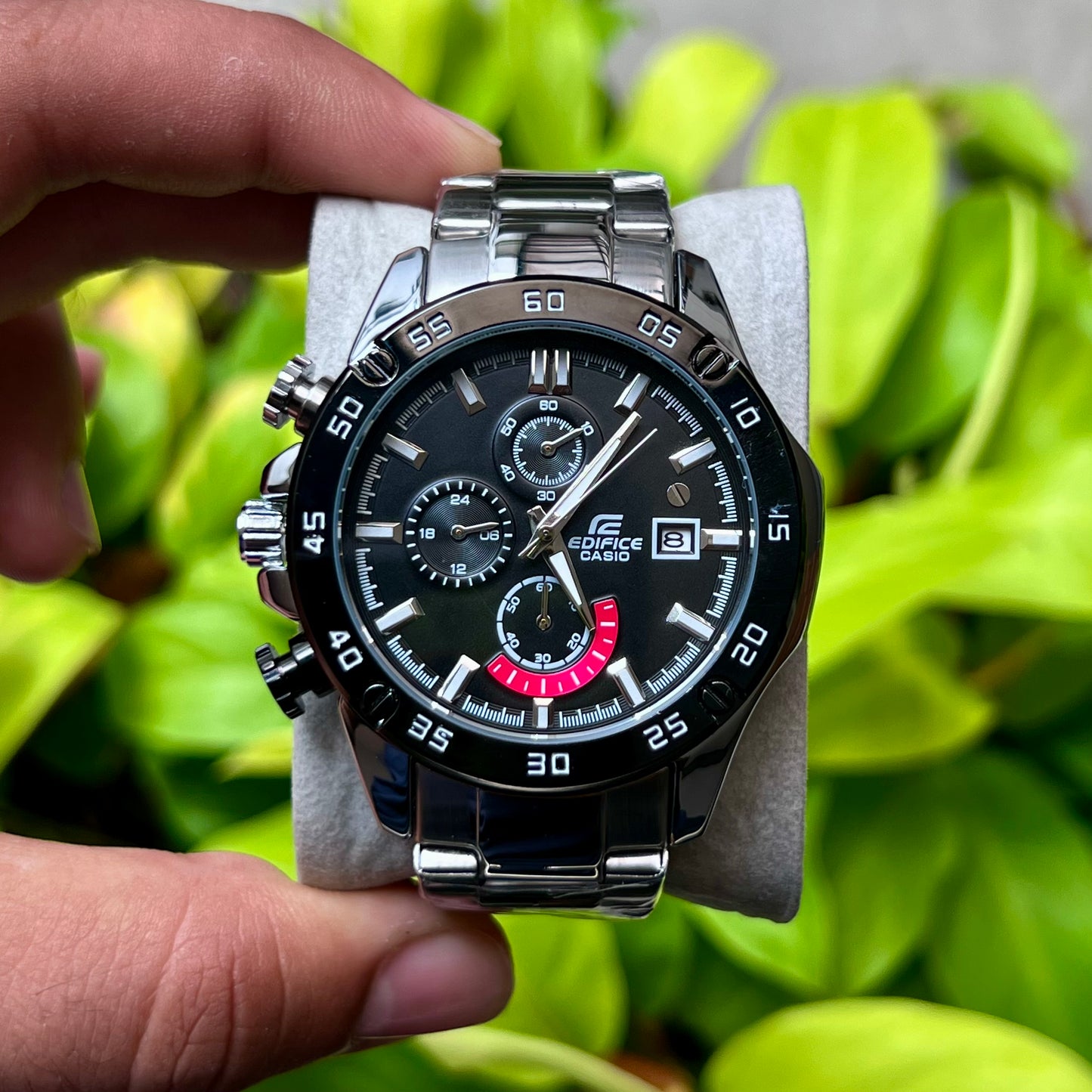 CASIO EDIFICE FUNCIONAL PARA HOMBRE REF620-PN