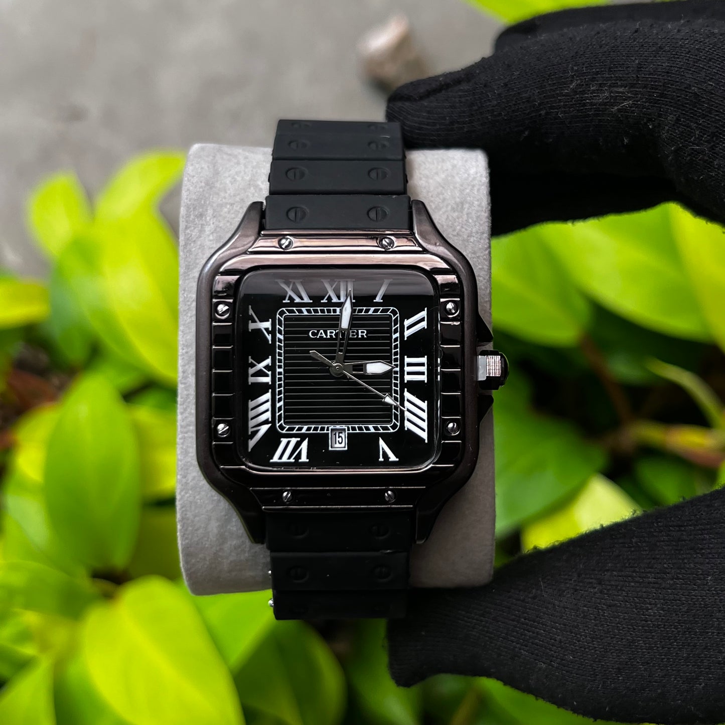 CARTIER SANTOS EN SILICONA PARA HOMBRE REF-N3