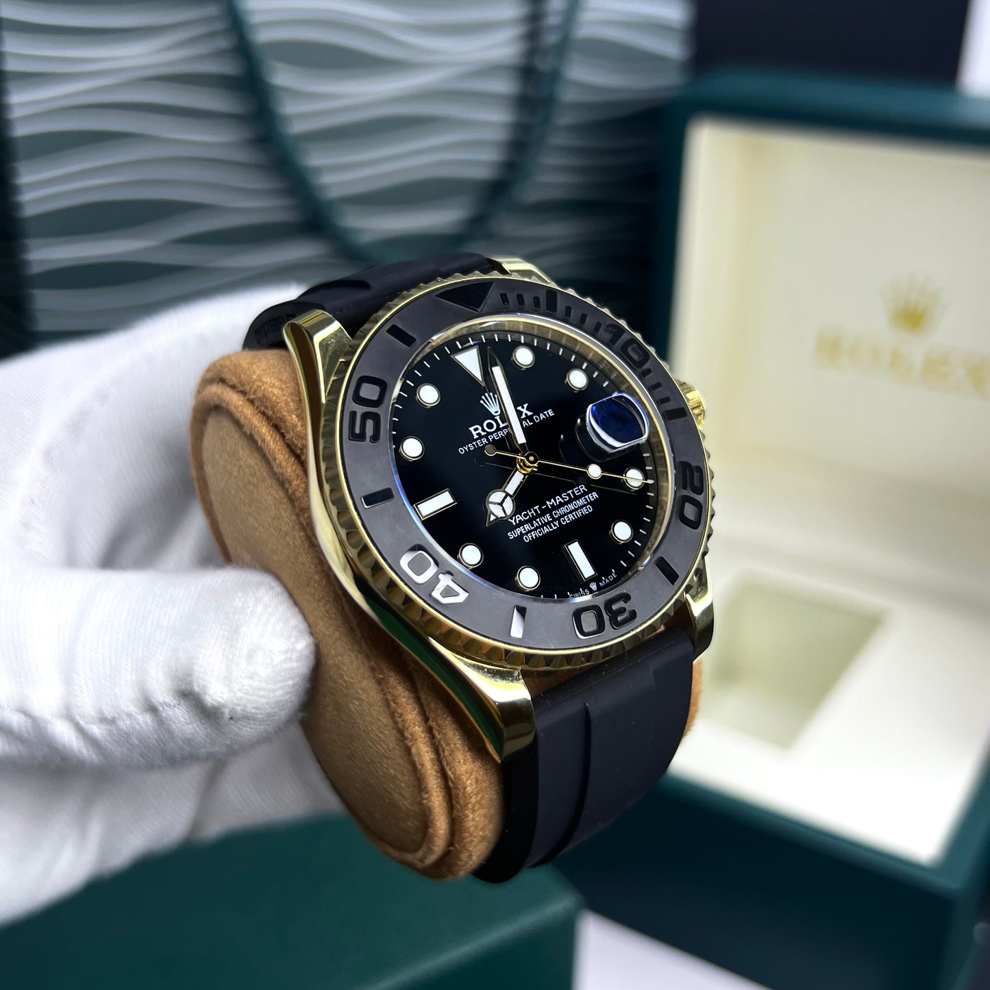 RLX YACHT MÁSTER 1.1 OYSTERFLEX AUTOMÁTICO PARA HOMBRE