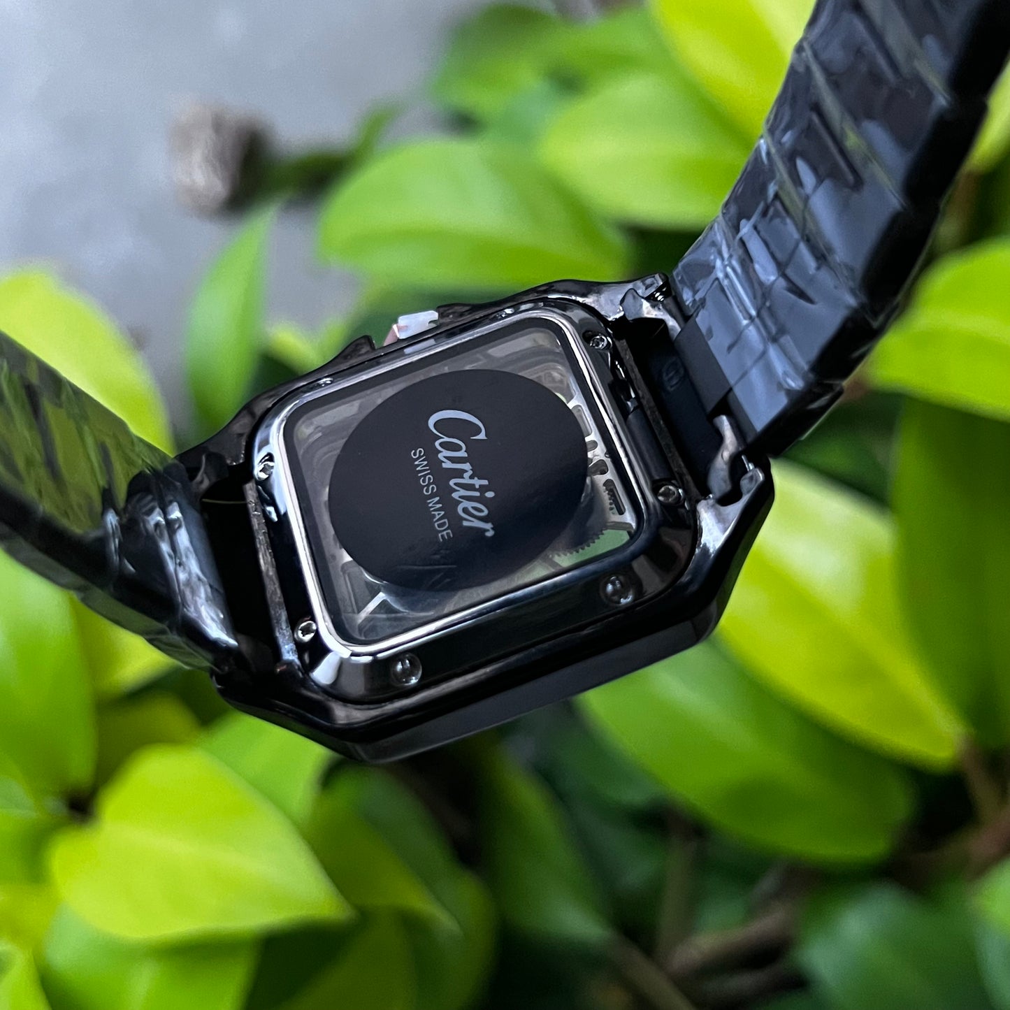 CARTIER SANTOS SKELETON PARA HOMBRE REF-NRN