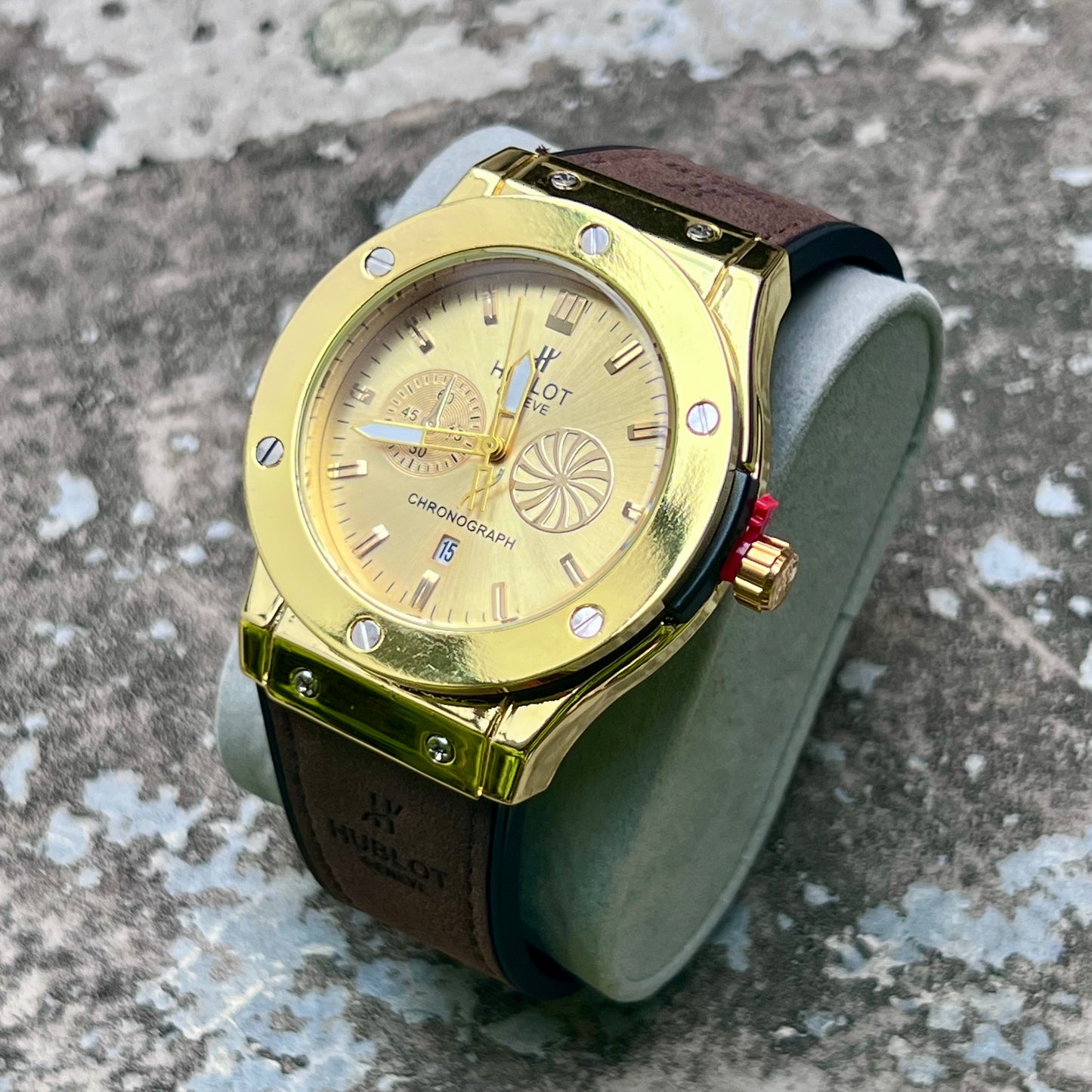 HUBLOT GENEVE CUERO PARA HOMBRE REF-MD2