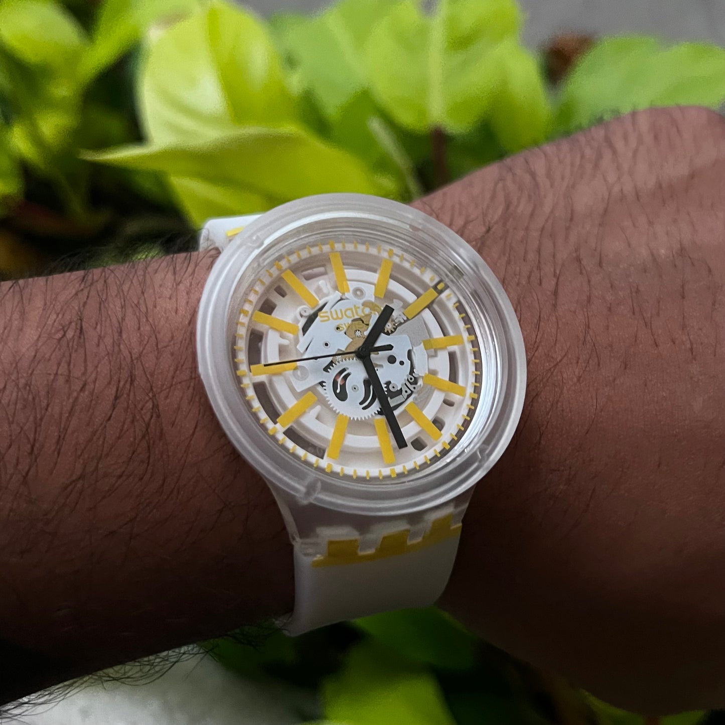 SWATCH JELLY COLOR’S TRANSPARENTE PARA HOMBRE REF BY