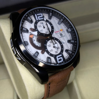 TAG HEUER CR7 CHRONO CUEROPARA HOMBRE REF-MARRNNUG