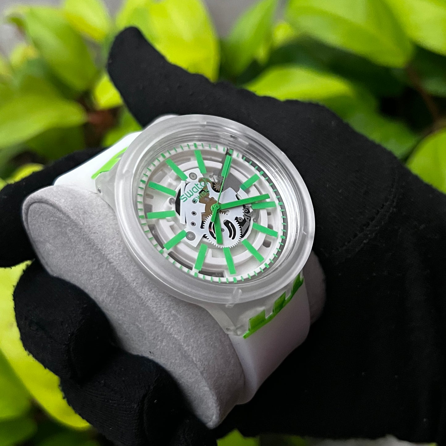 SWATCH JELLY COLOR’S TRANSPARENTE PARA HOMBRE REF BV