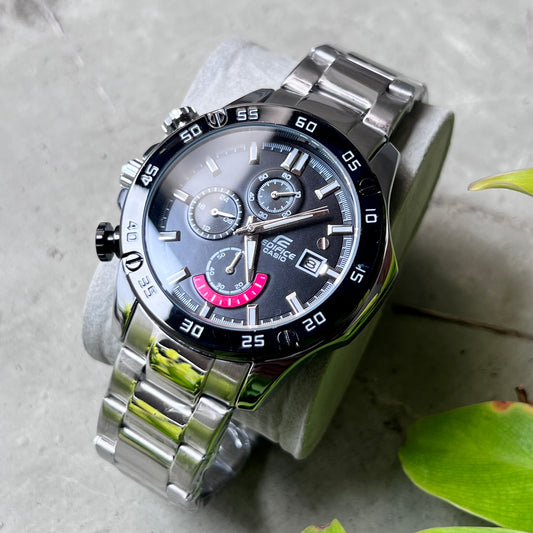 CASIO EDIFICE FUNCIONAL PARA HOMBRE REF620-PN
