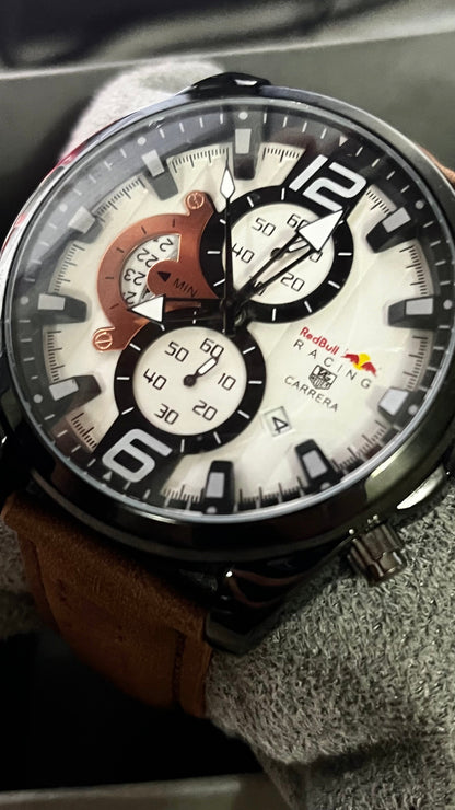 TAG HEUER CR7 CHRONO CUEROPARA HOMBRE REF-MARRNNUG