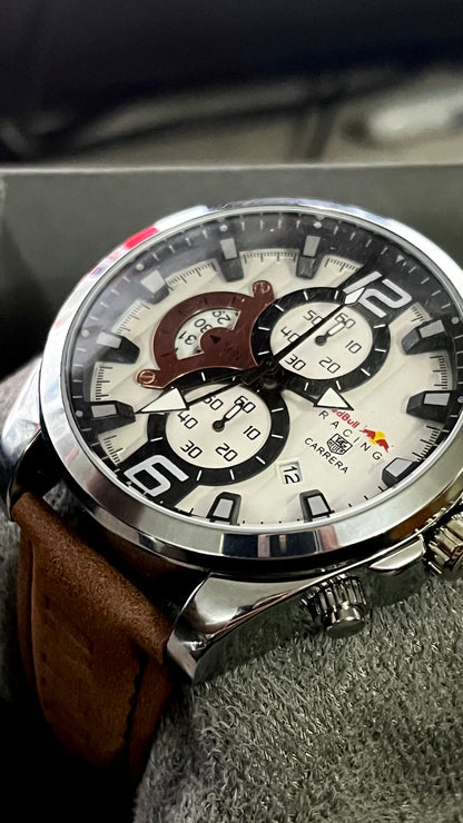 TAG HEUER CR7 CHRONO CUEROPARA HOMBRE REF-MRRPLY