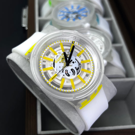 SWATCH JELLY COLOR’S TRANSPARENTE PARA HOMBRE REF BY