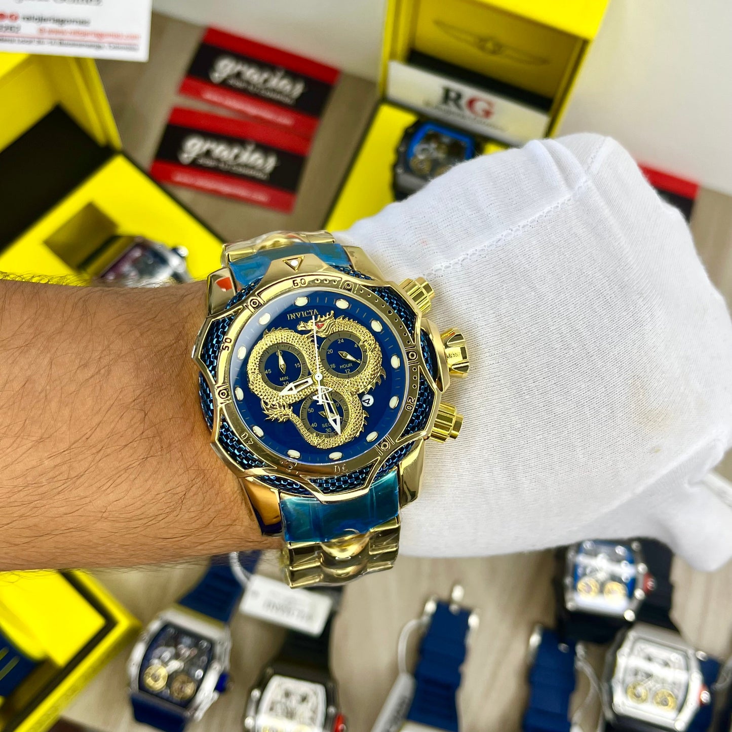 INVICTA DRAGON FUNCIONAL REF-DA