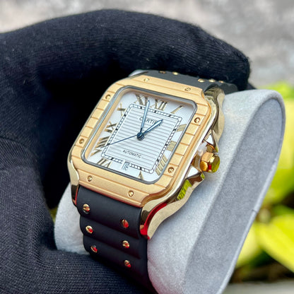 CARTIER DO´SANTOS PARA HOMBRE REF-GOMA N-DB