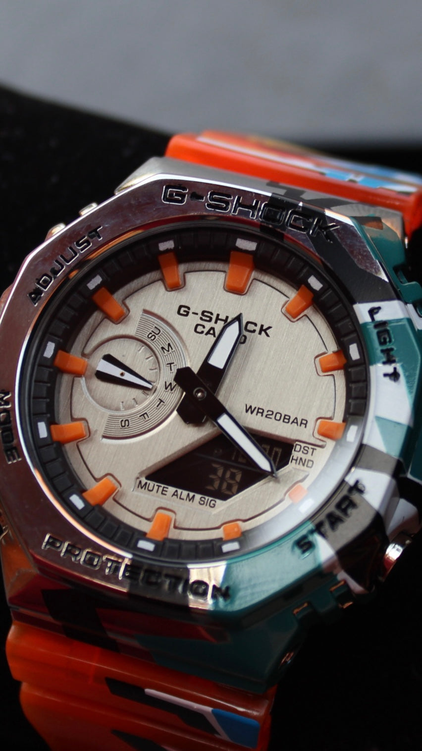 CASIO G-SHOCK FUNCIONAL REF GA-2100-N