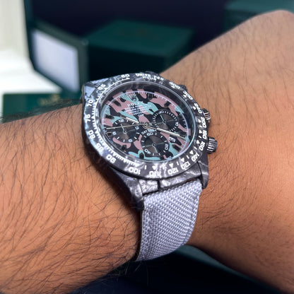 RLX DAYTONA CARBÓN DE LONA PARA HOMBRE REF-GN