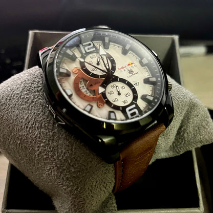 TAG HEUER CR7 CHRONO CUEROPARA HOMBRE REF-MARRNNUG