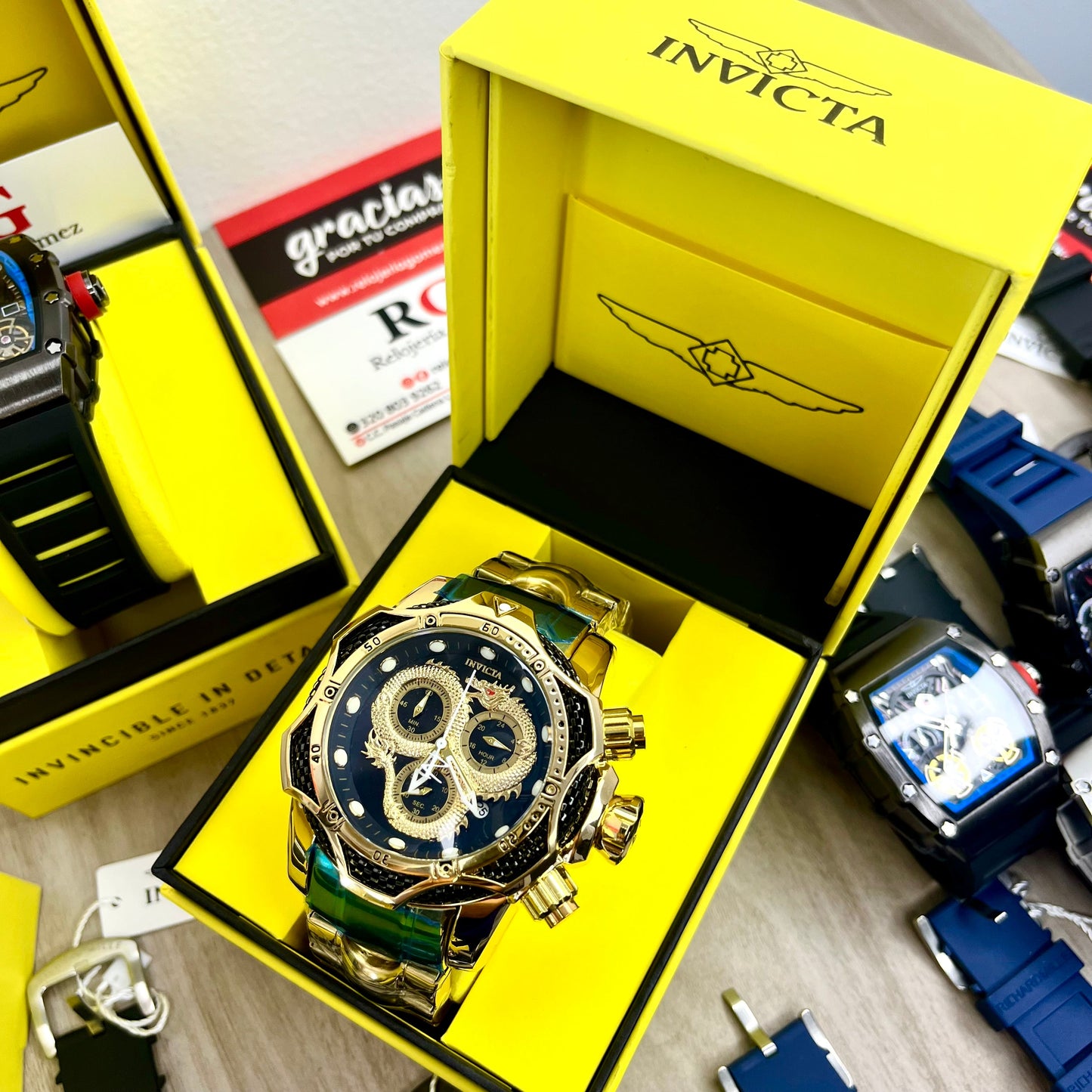 INVICTA DRAGON FUNCIONAL REF-DN