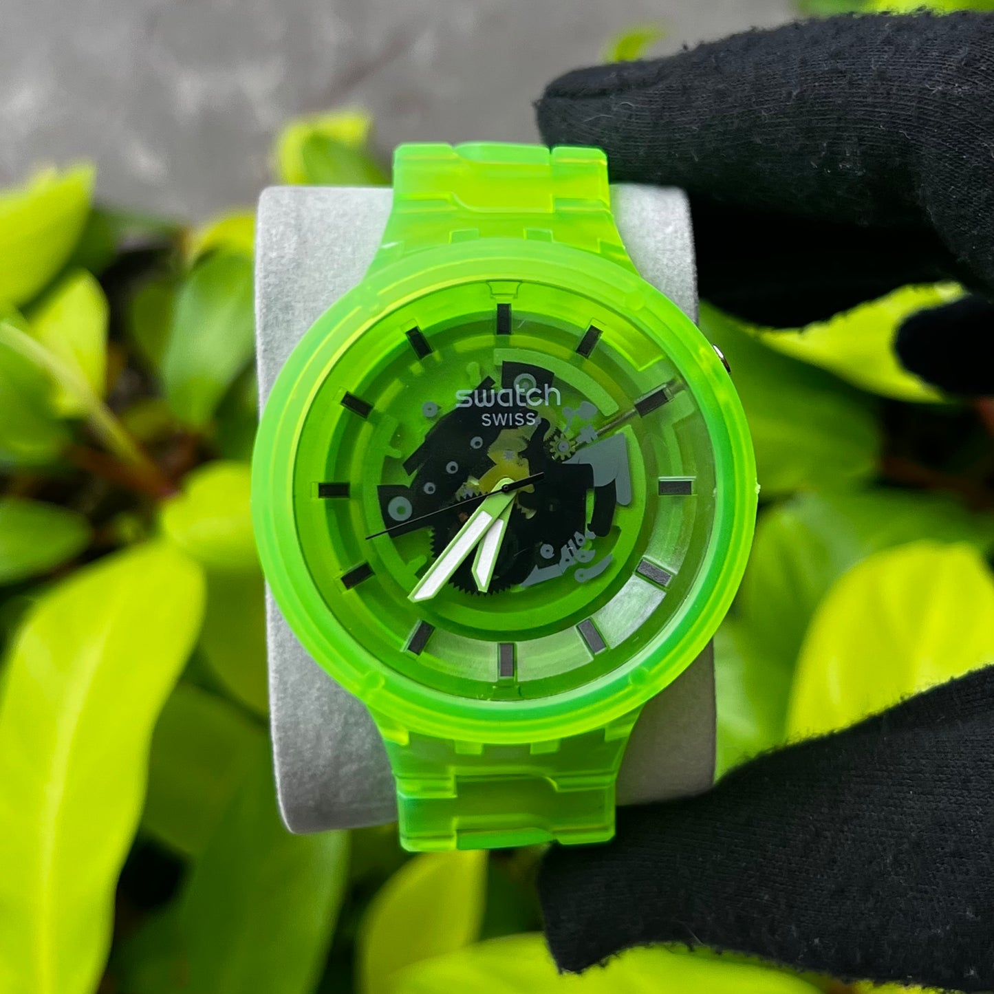 SWATCH UNISEX BIG BOLD JOY REF VERDE NEÓN